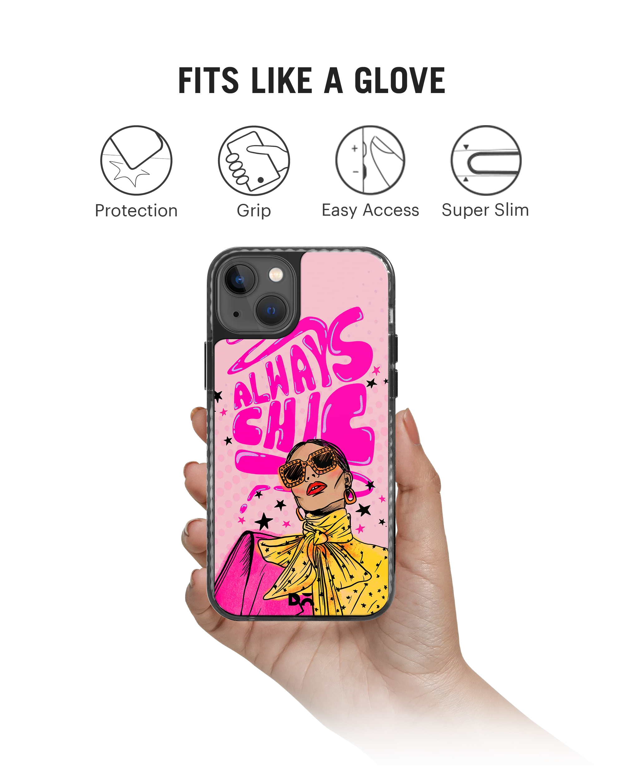 DailyObjects Always Chic Stride 2.0 Phone Case Cover For iPhone 15 - Image 2