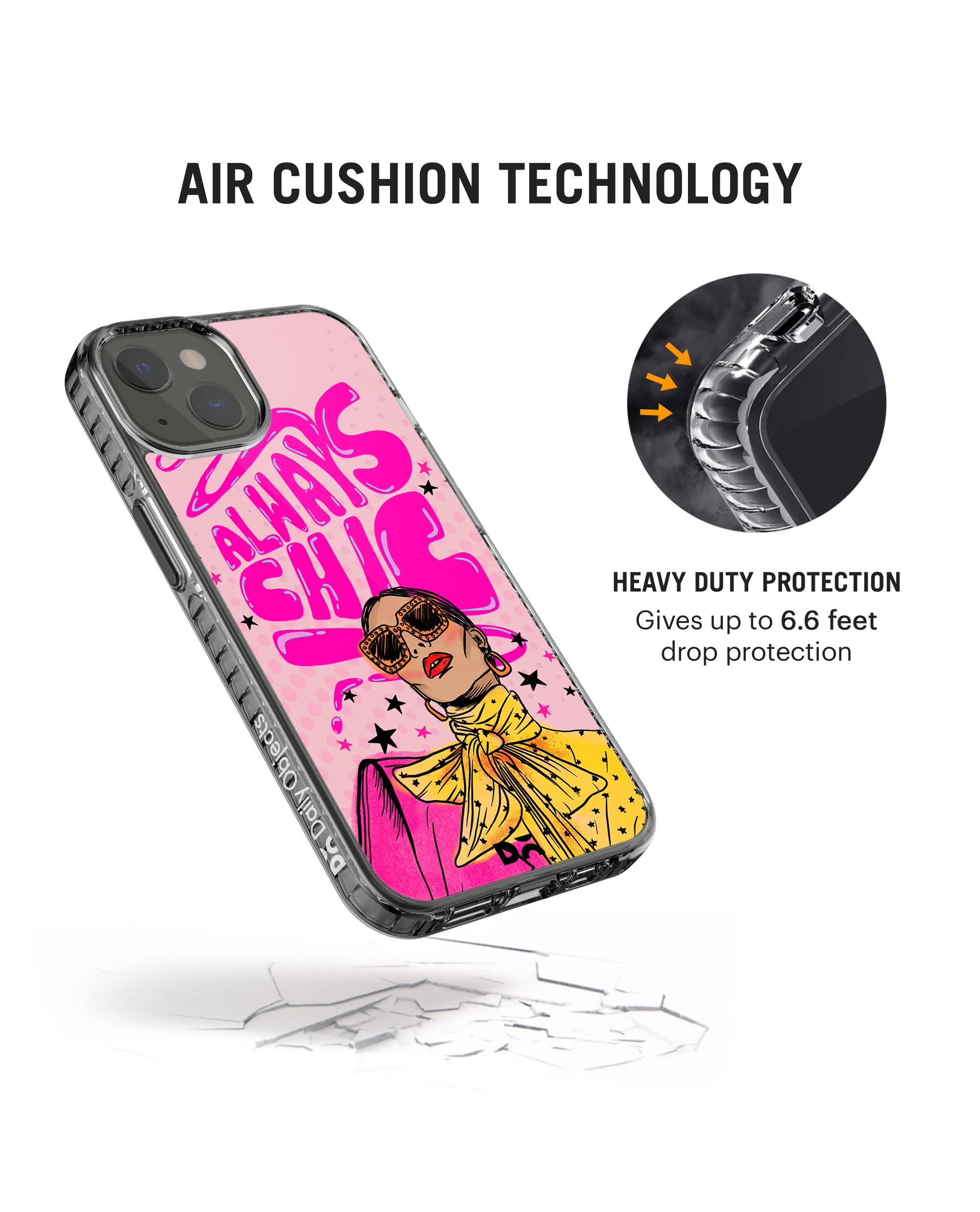 DailyObjects Always Chic Stride 2.0 Phone Case Cover For iPhone 15 - Image 6