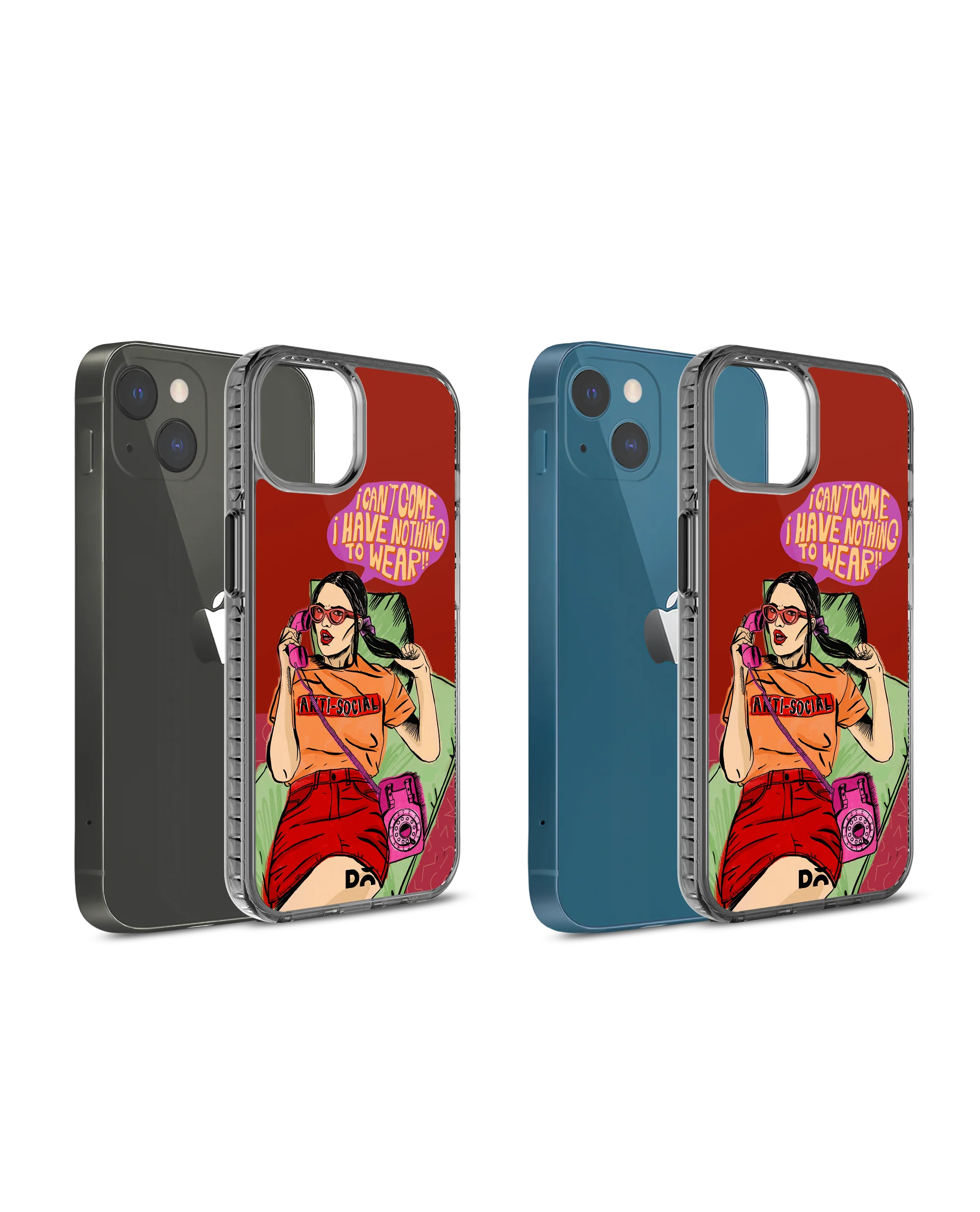 DailyObjects Anti Social Babe Stride 2.0 Phone Case Cover For iPhone 15 Plus - Image 5