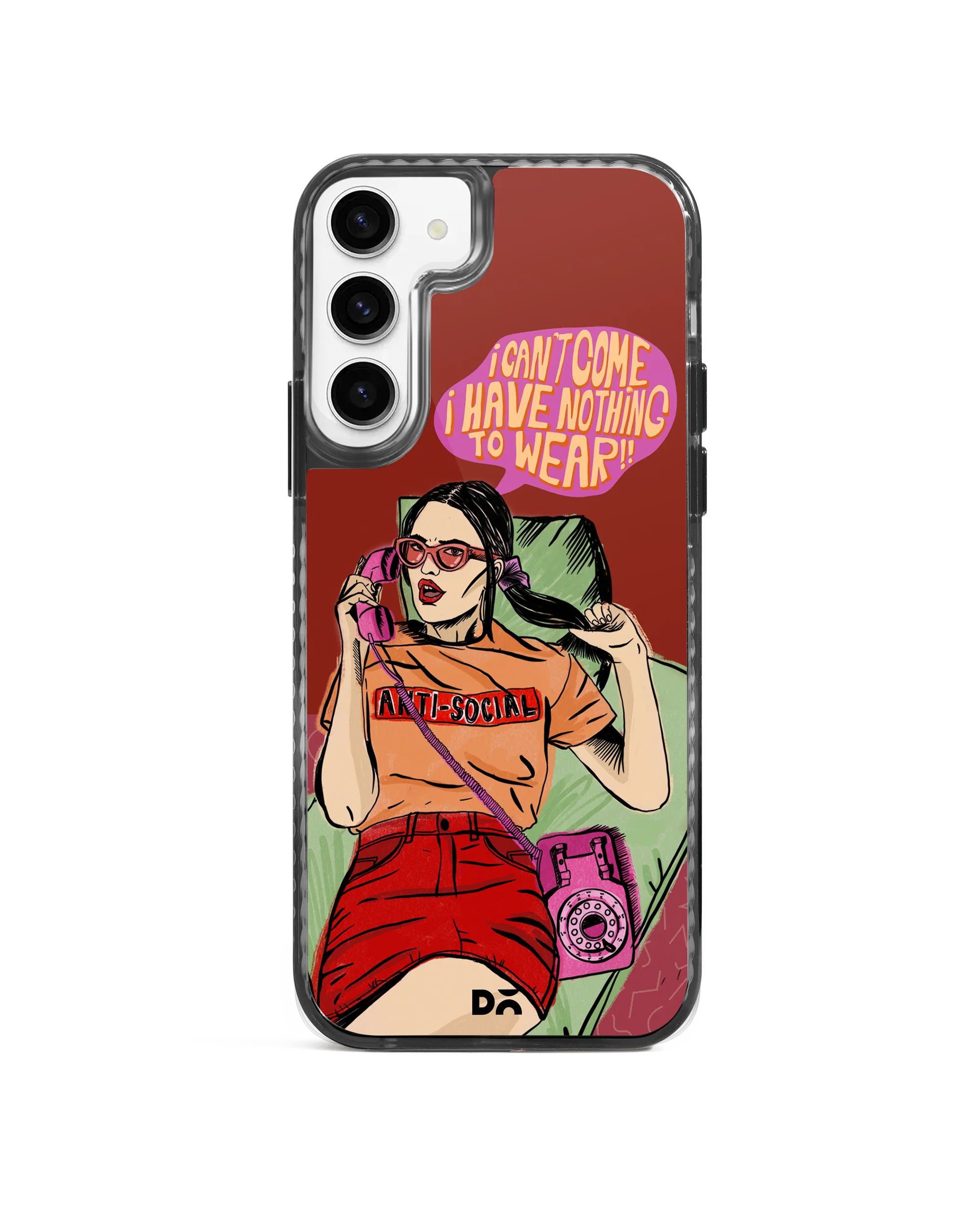 DailyObjects Anti Social Babe Stride 2.0 Case Cover For Samsung Galaxy S23 Plus