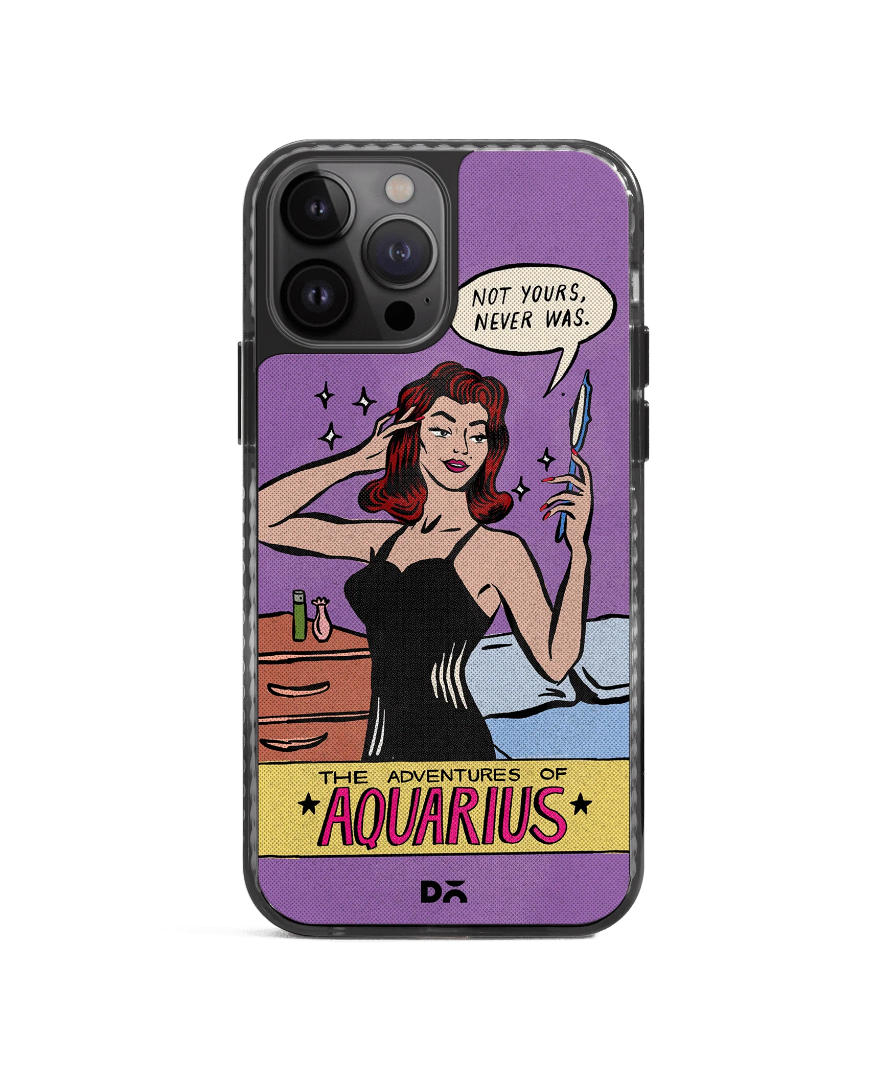 DailyObjects Aquarius Stride 2.0 Case Cover For iPhone 13 Pro