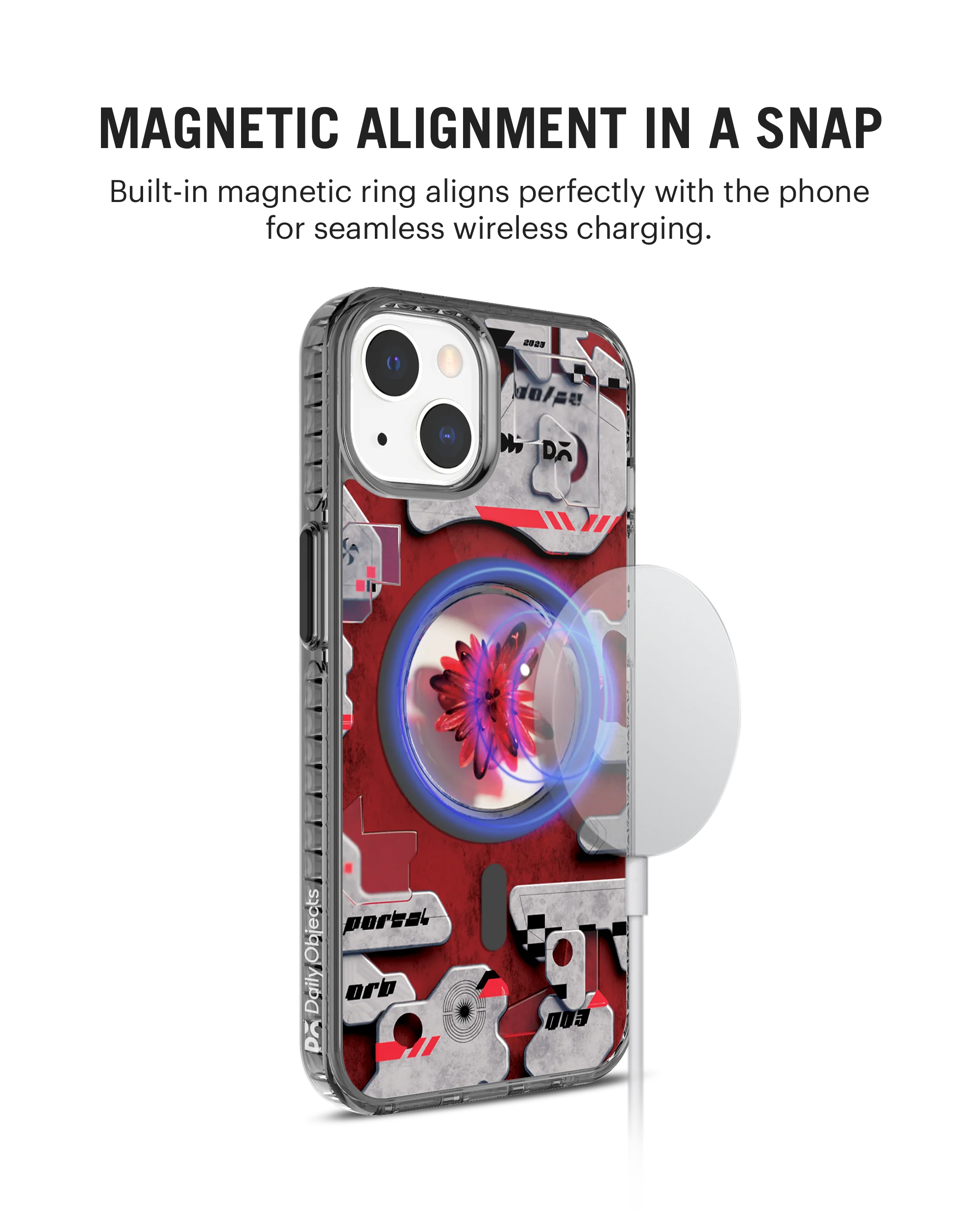 DailyObjects Ares Stride 2.0 Clear MagSafe Phone Case Cover For iPhone 15 - Image 2