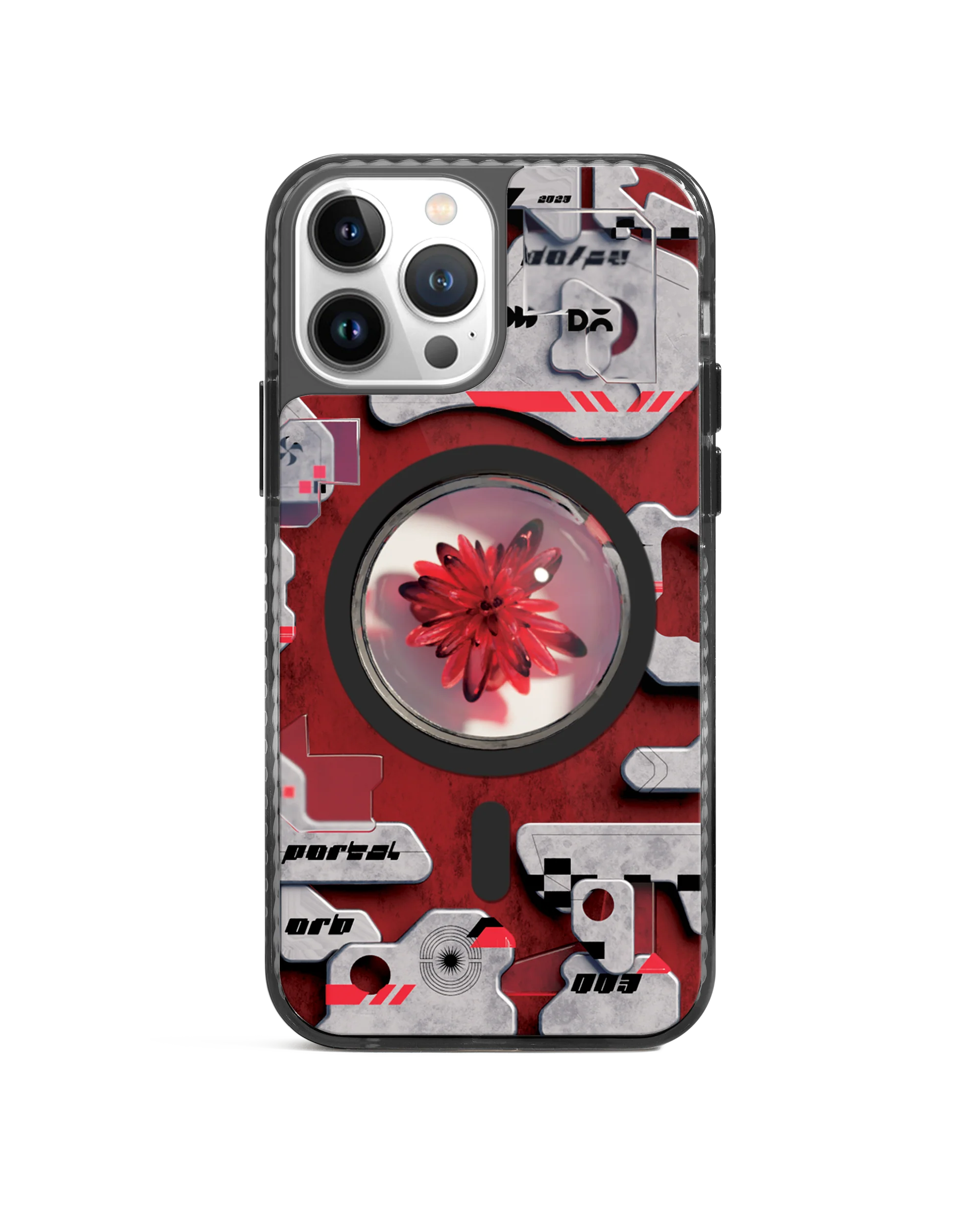 DailyObjects Ares Stride 2.0 Clear MagSafe Phone Case Cover For iPhone 15 Pro Max