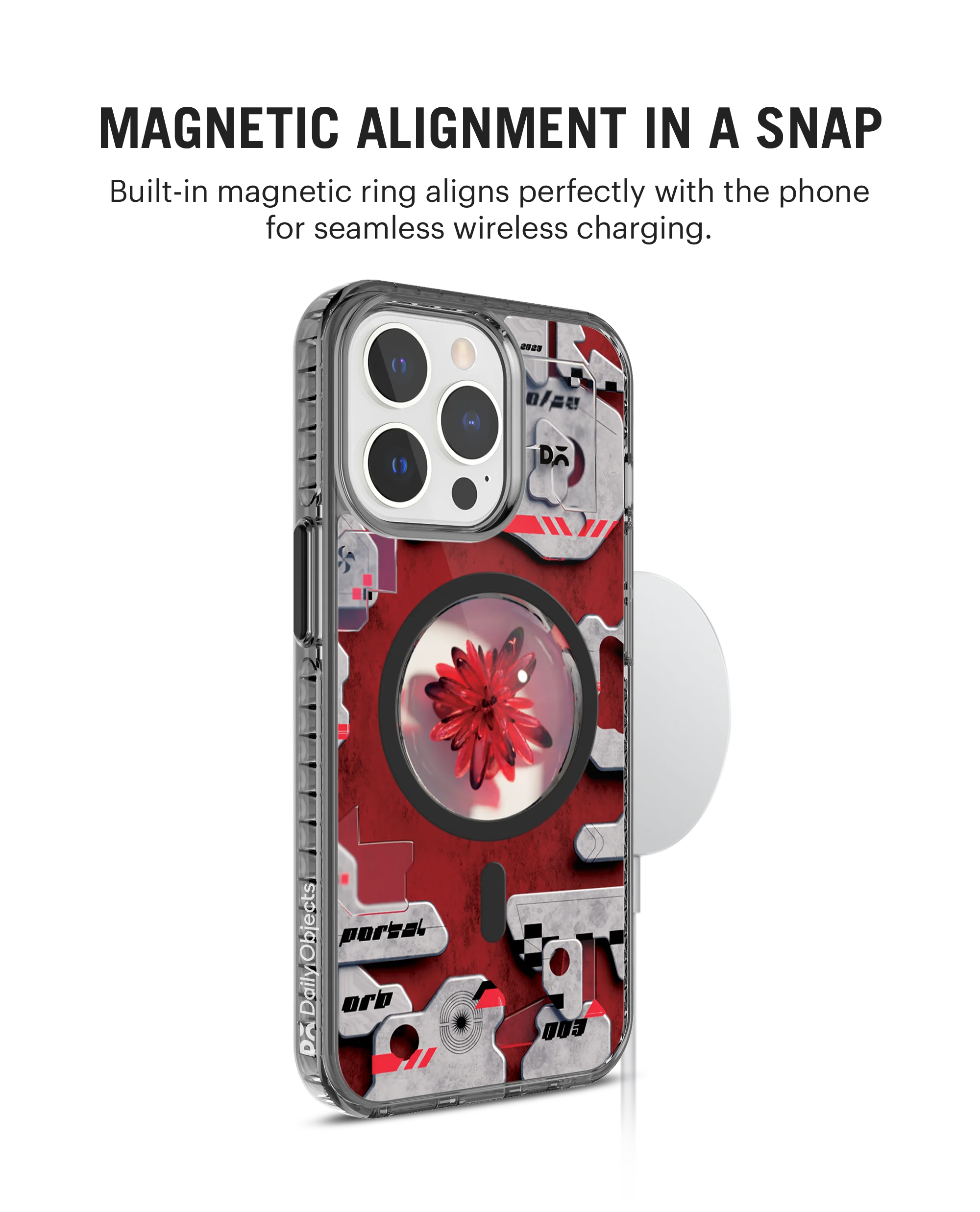 DailyObjects Ares Stride 2.0 Clear MagSafe Phone Case Cover For iPhone 15 Pro Max - Image 2