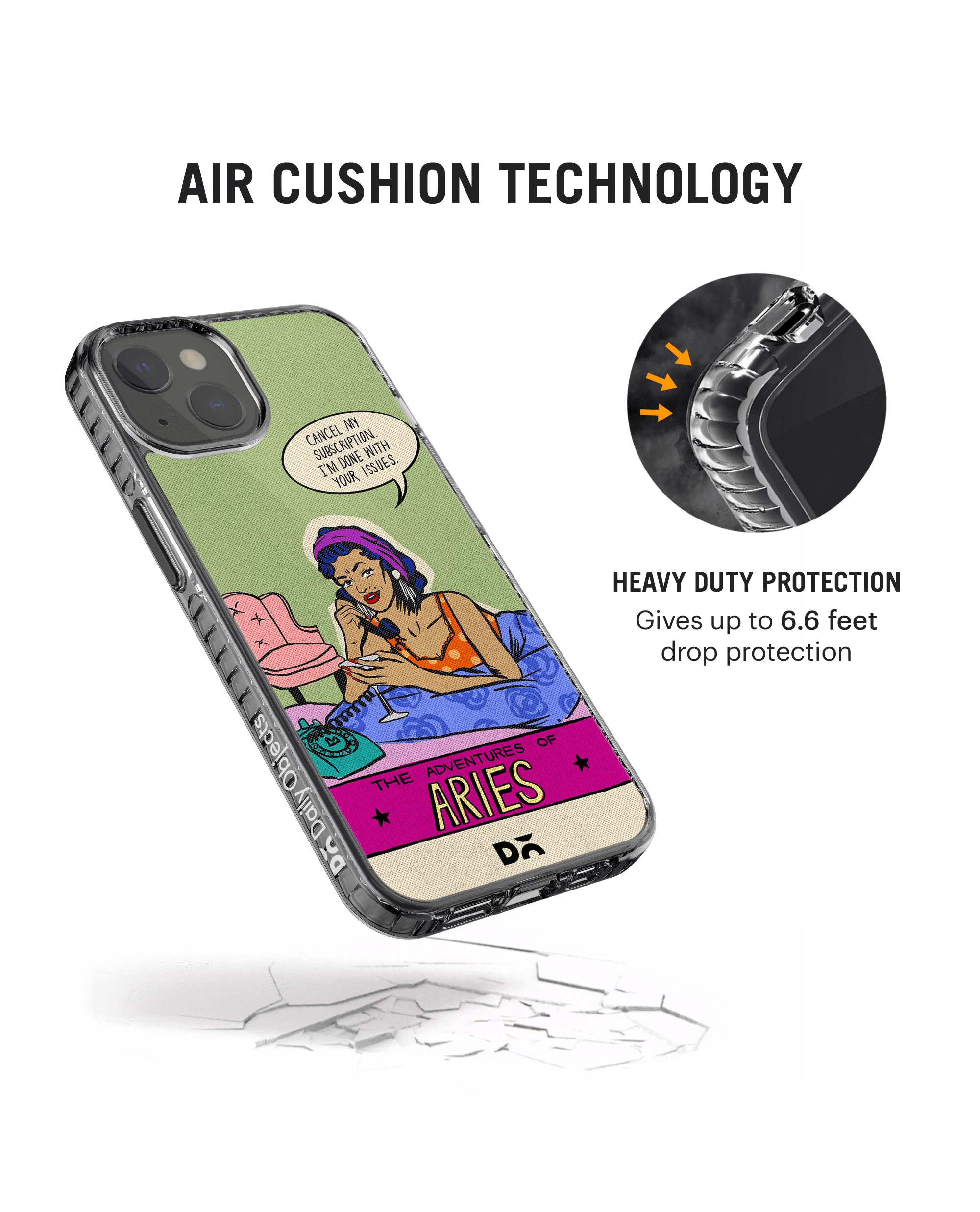 DailyObjects Aries Stride 2.0 Phone Case Cover For iPhone 14 - Image 2