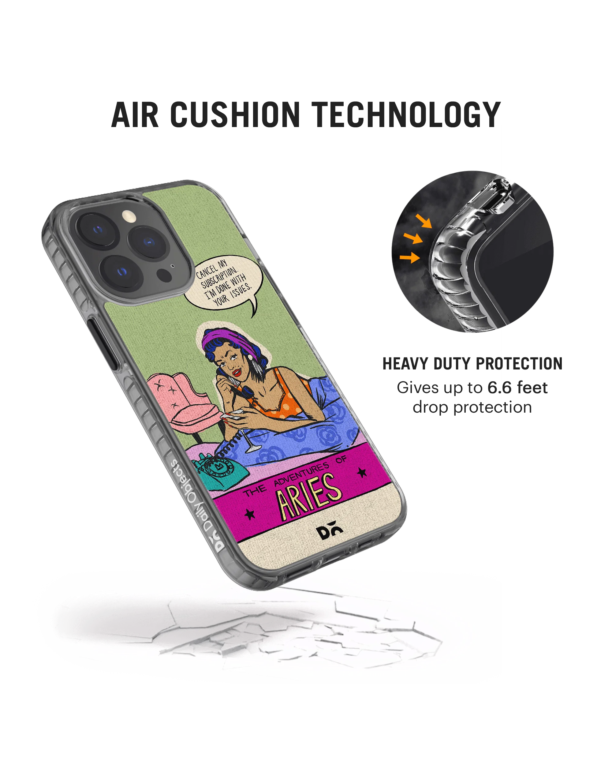 DailyObjects Aries Stride 2.0 Phone Case Cover For iPhone 14 Pro - Image 4
