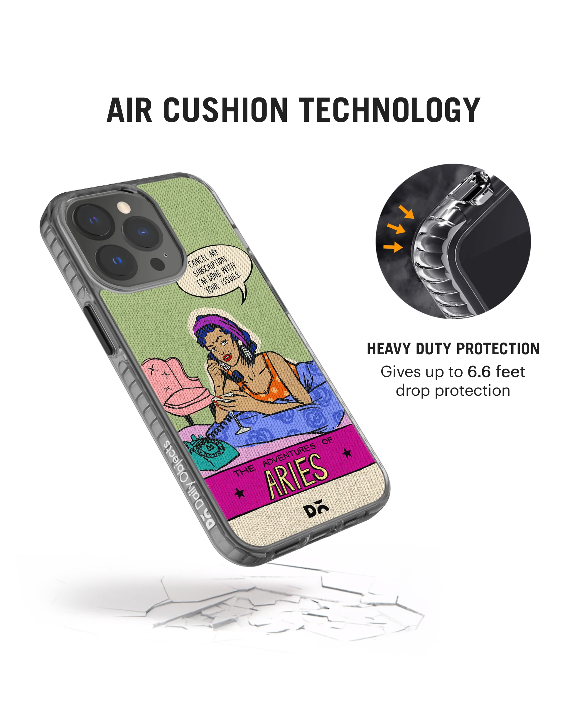 DailyObjects Aries Stride 2.0 Phone Case Cover For iPhone 15 Pro Max - Image 5