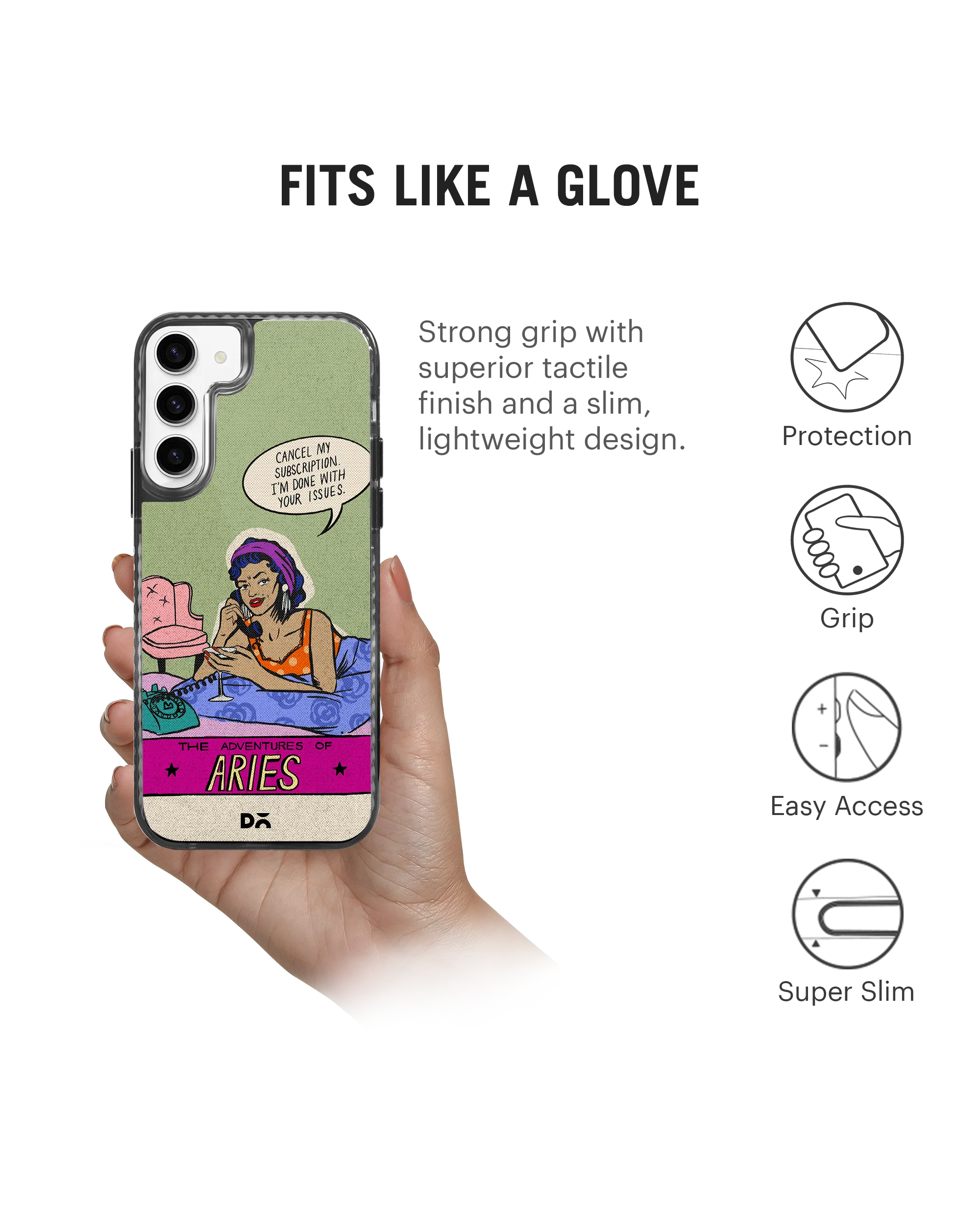 DailyObjects Aries Stride 2.0 Case Cover For Samsung Galaxy S23 Plus - Image 5