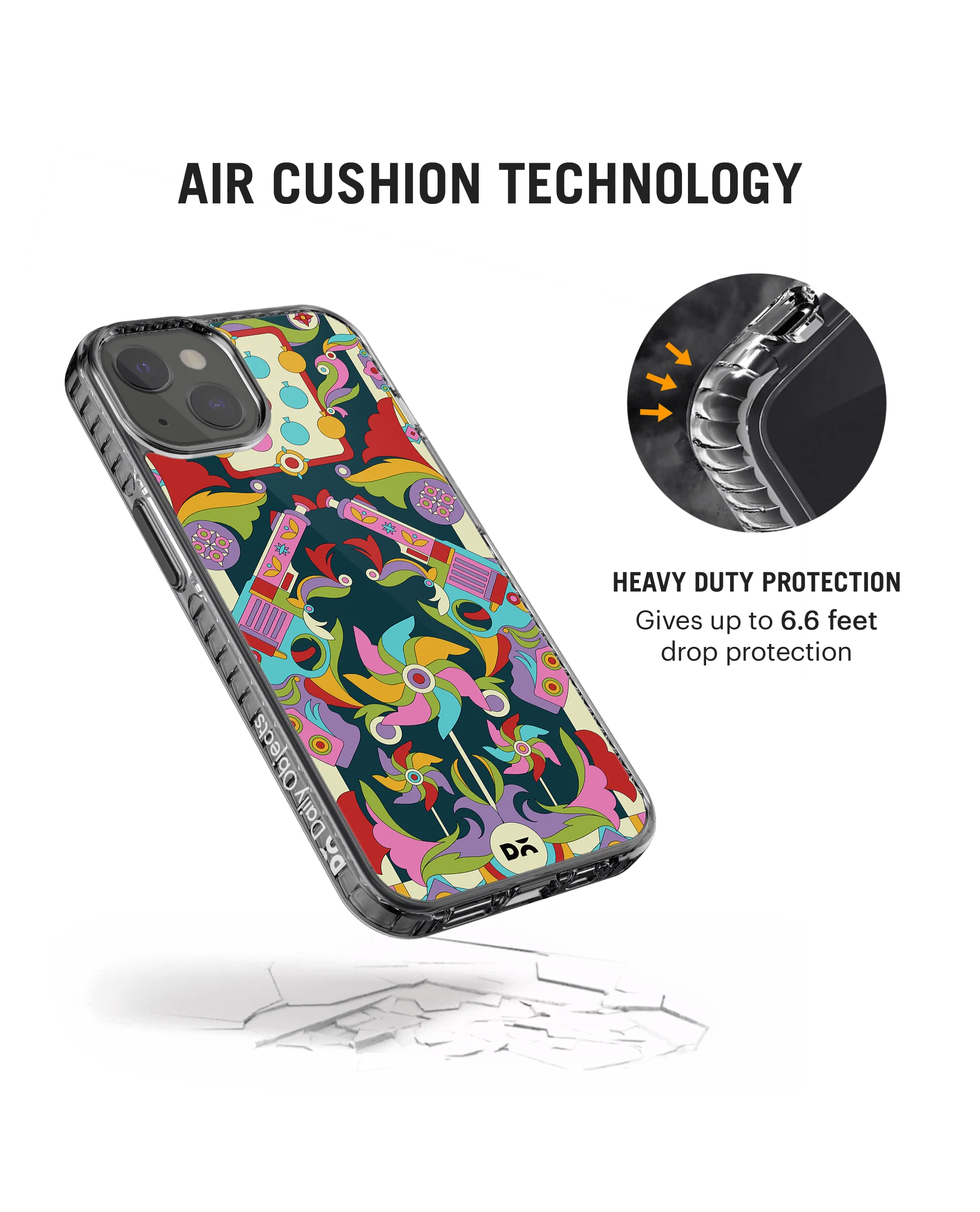 DailyObjects Bandook Mela Stride 2.0 Phone Case Cover For iPhone 14 - Image 2