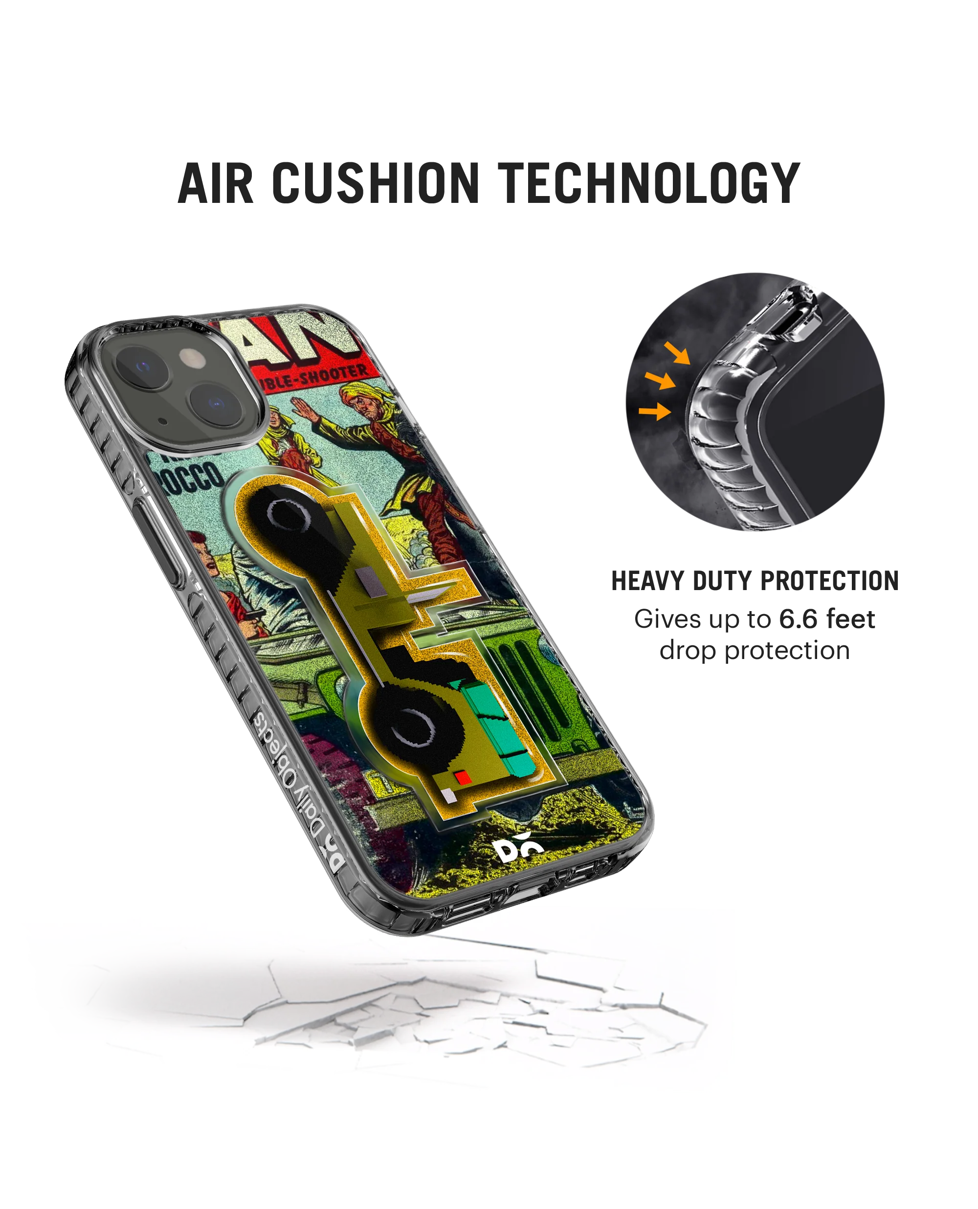 DailyObjects Battle Jeep Stride 2.0 Phone Case Cover For iPhone 15 - Image 6