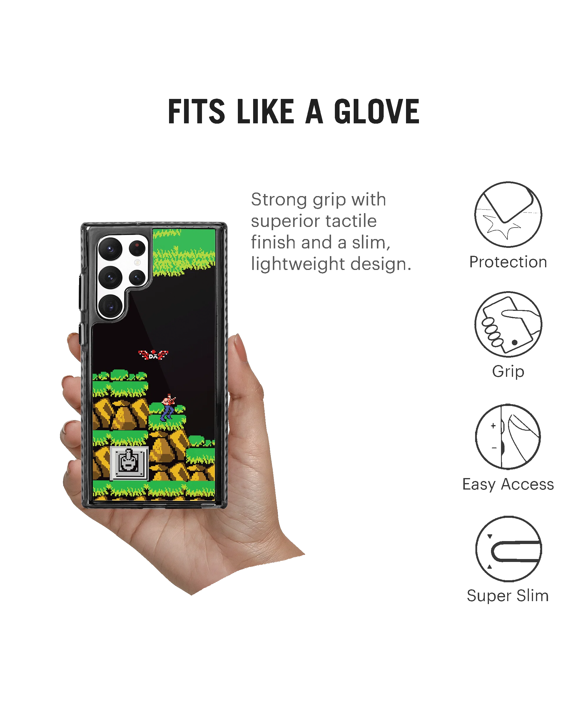 DailyObjects Battle Stride 2.0 Case Cover For Samsung Galaxy S23 Ultra - Image 5