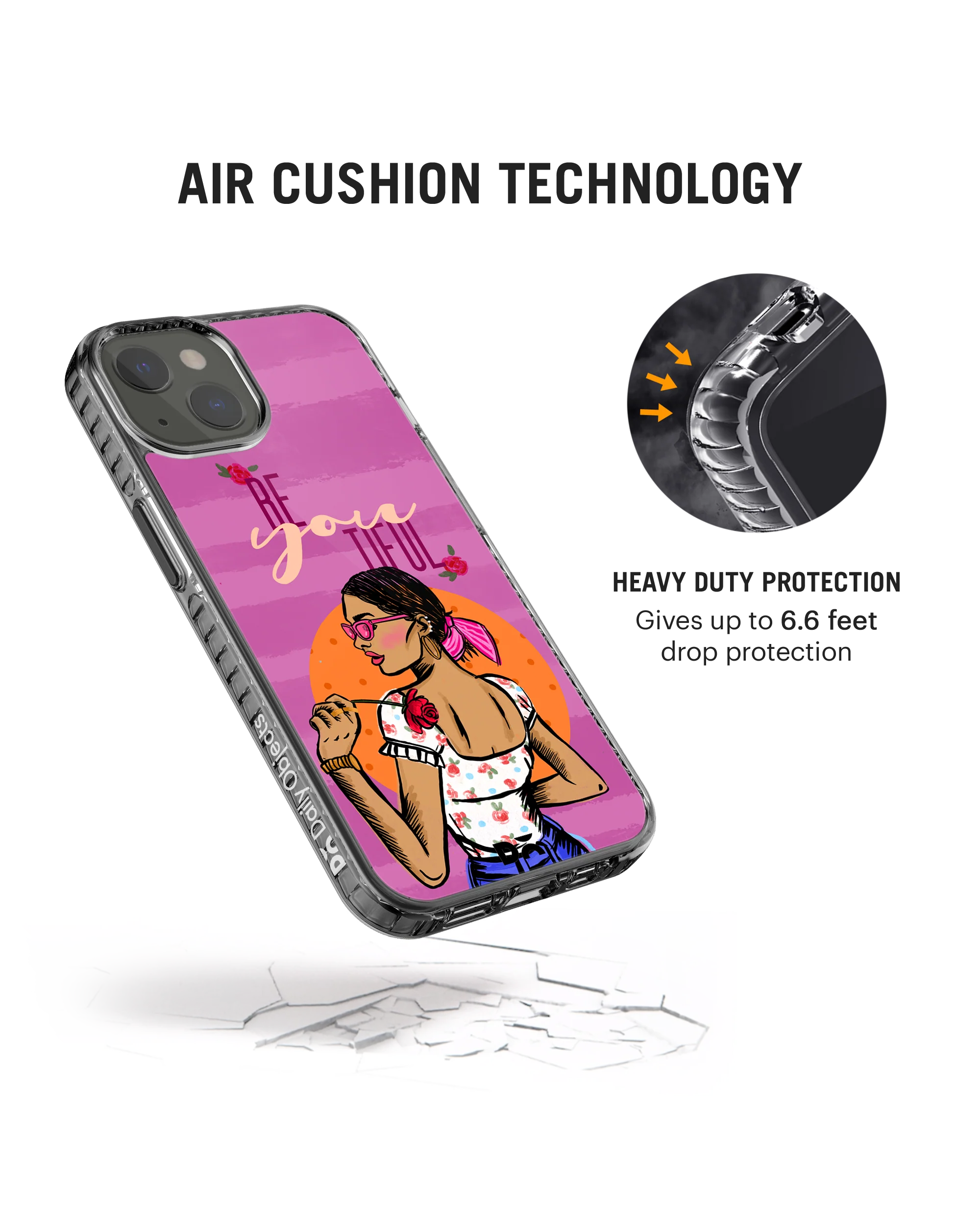 DailyObjects Be You Tiful Stride 2.0 Phone Case Cover For iPhone 15 Plus - Image 6