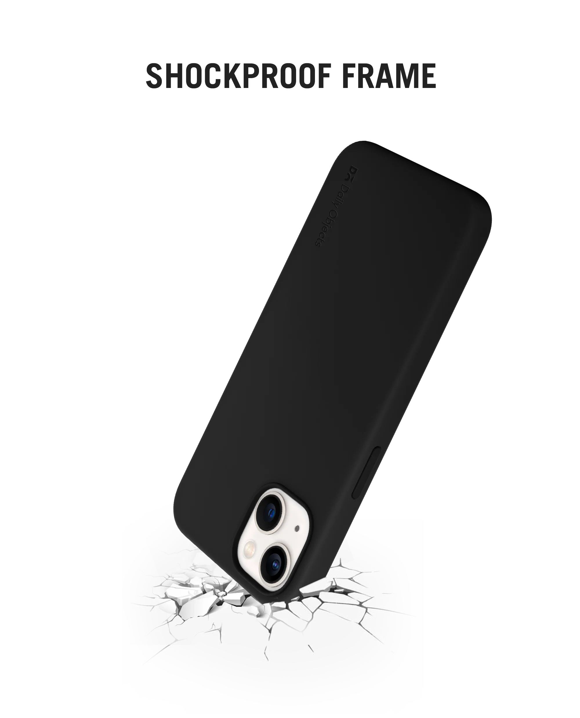 DailyObjects Black Flekt Silicone Phone Case Cover For iPhone 14 Plus - Image 2