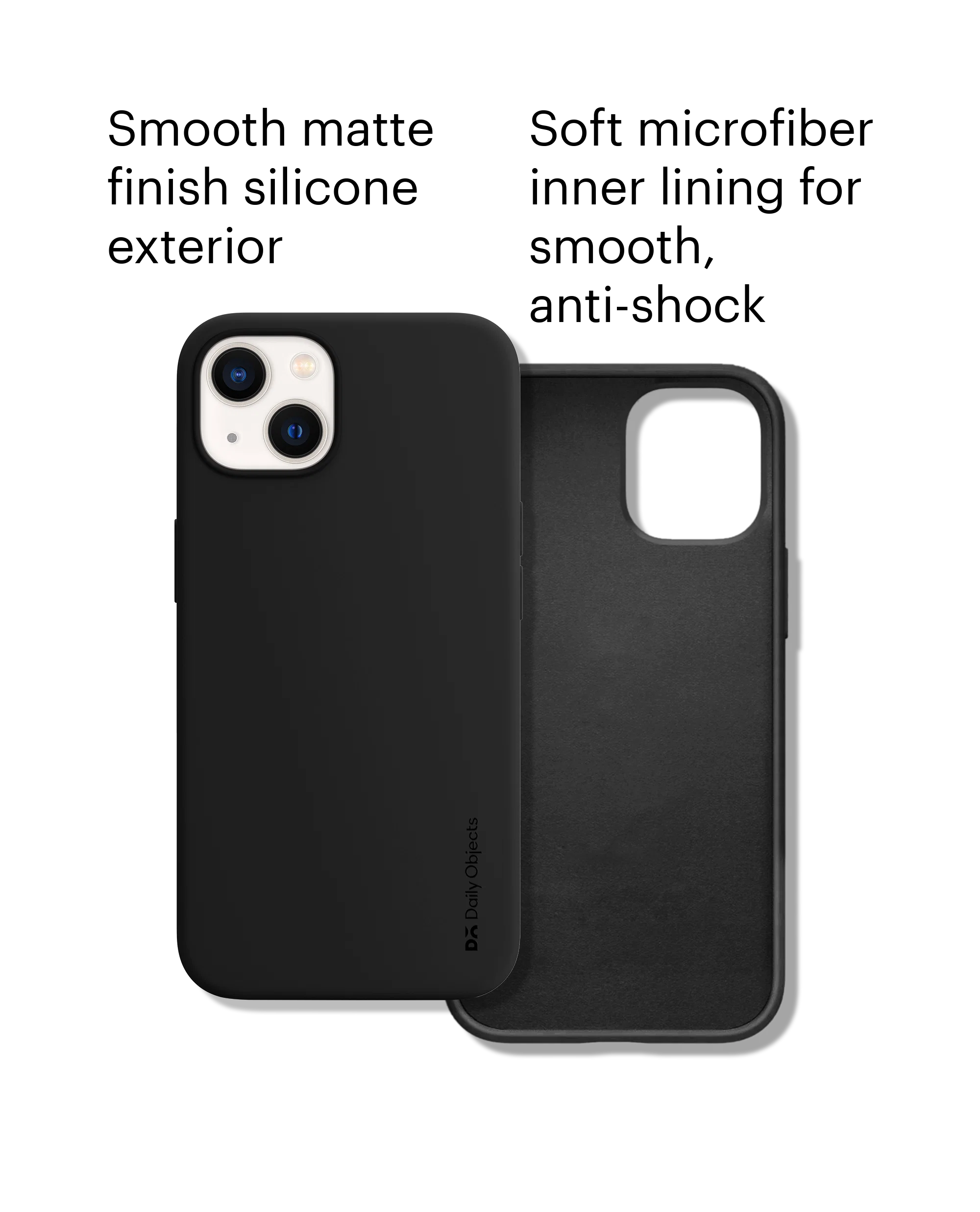 DailyObjects Black Flekt Silicone Phone Case Cover For iPhone 14 Plus - Image 5