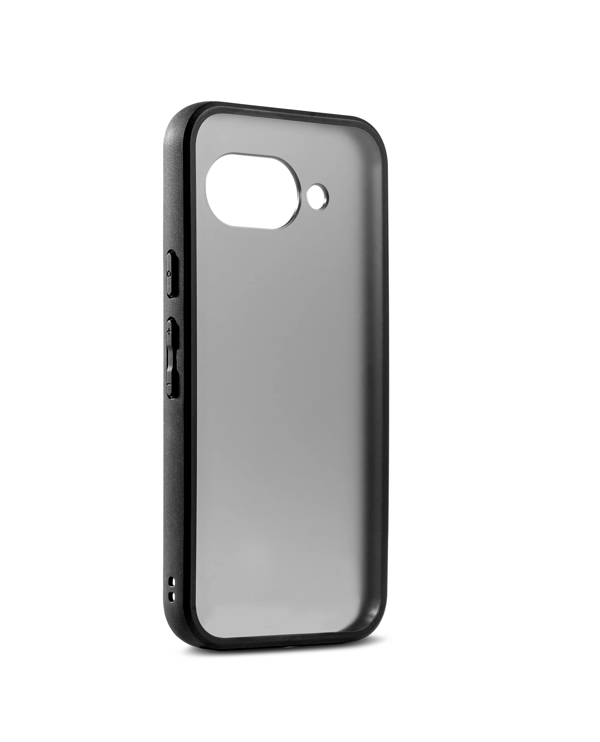 Black Frosted Clear Case Cover For Google Pixel 9a - Image 3