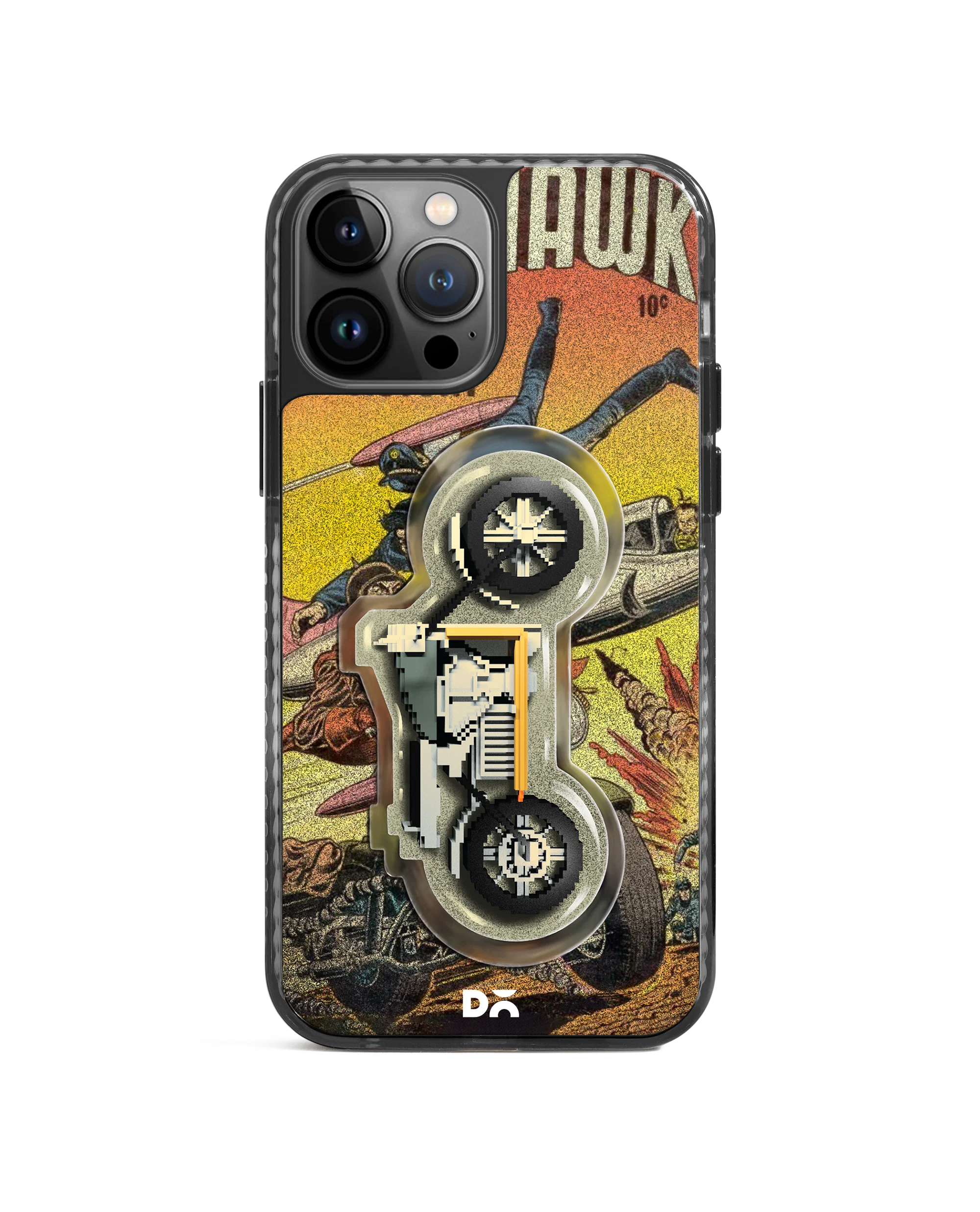 DailyObjects Black Hawk Stride 2.0 Case Cover For iPhone 13 Pro