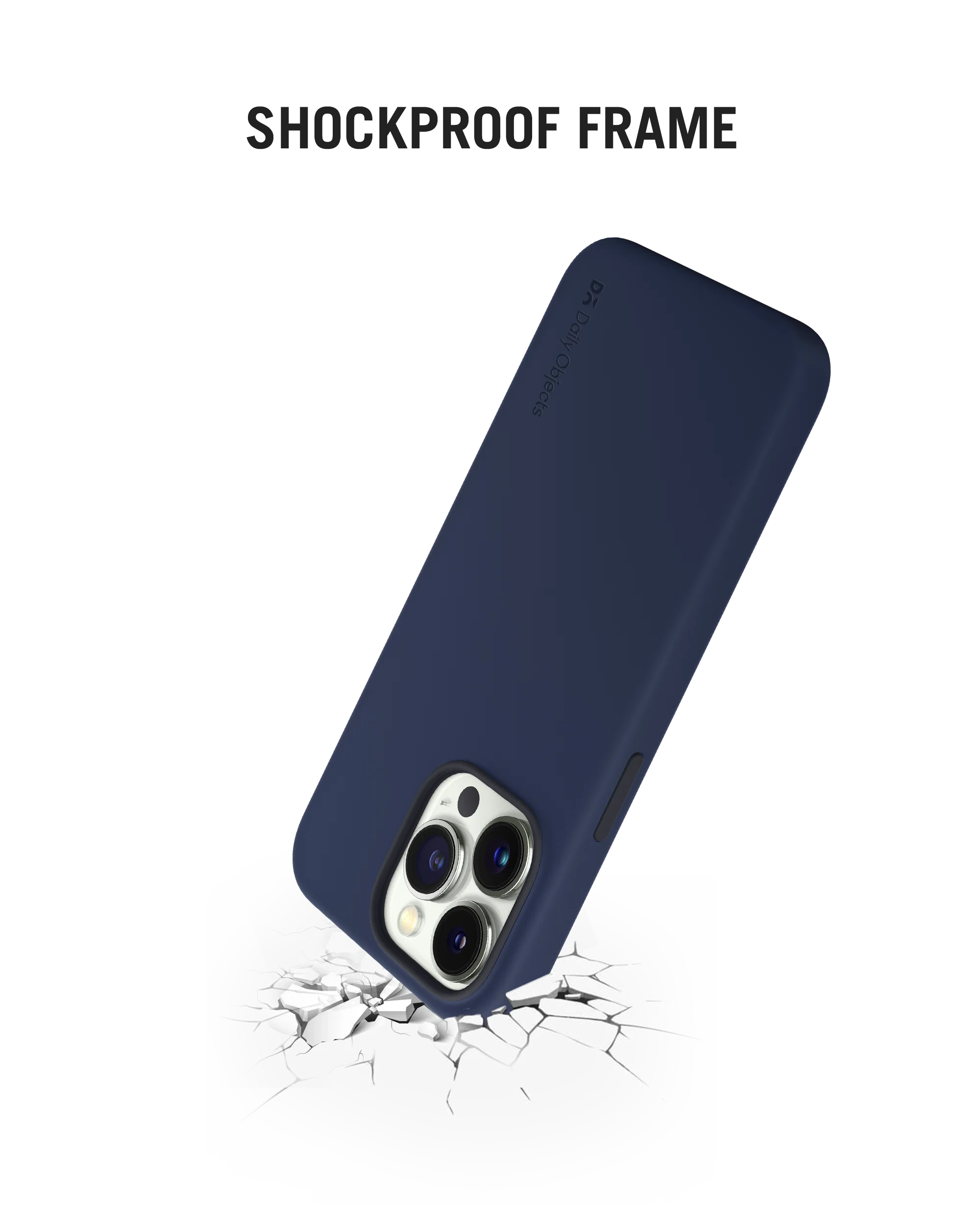DailyObjects Blue Flekt Silicone Phone Case Cover For iPhone 14 Pro Max - Image 2