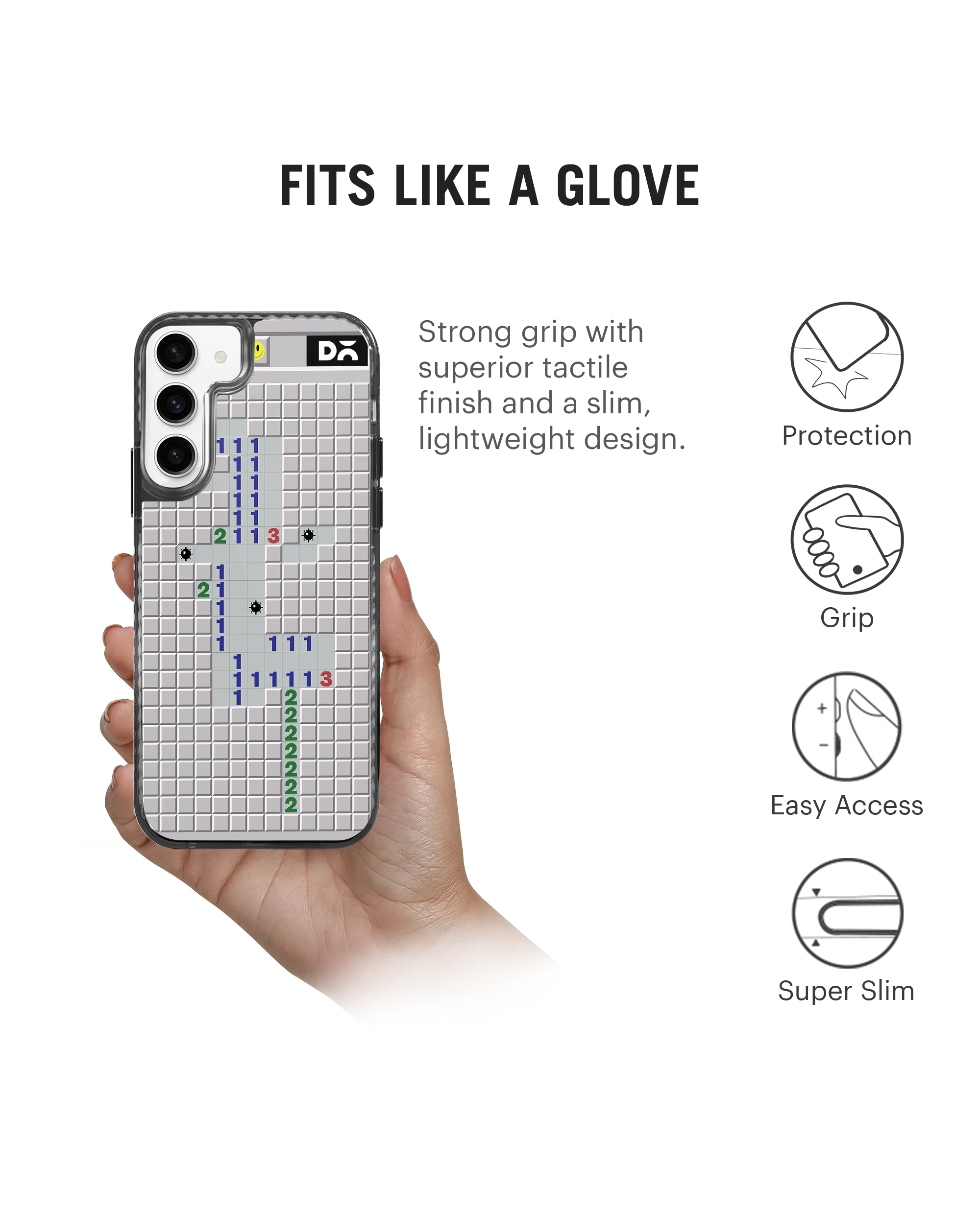 DailyObjects Bomb Buster Stride 2.0 Case Cover For Samsung Galaxy S23 - Image 5