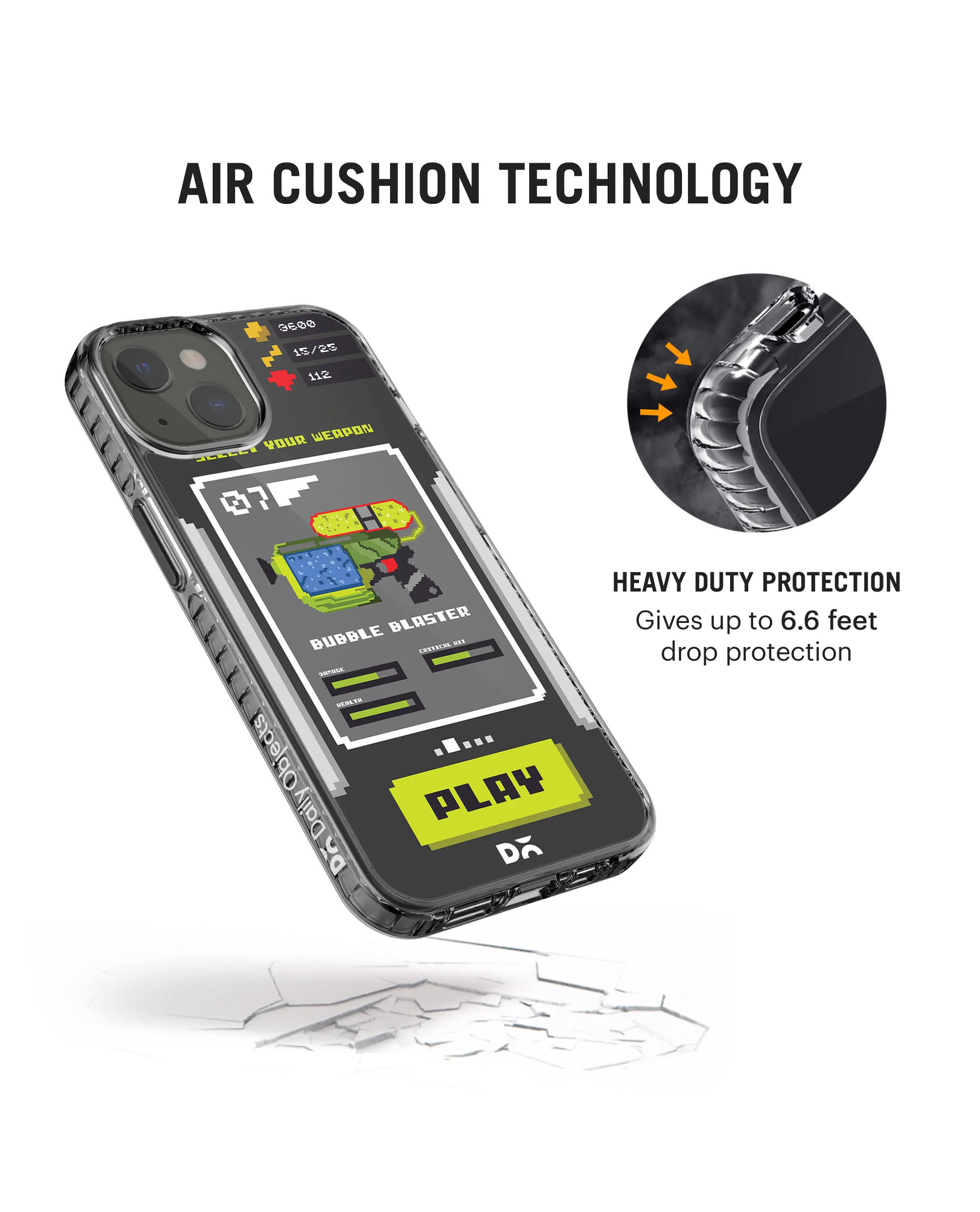 DailyObjects Bubble Blaster Stride 2.0 Phone Case Cover For iPhone 15 Plus - Image 6