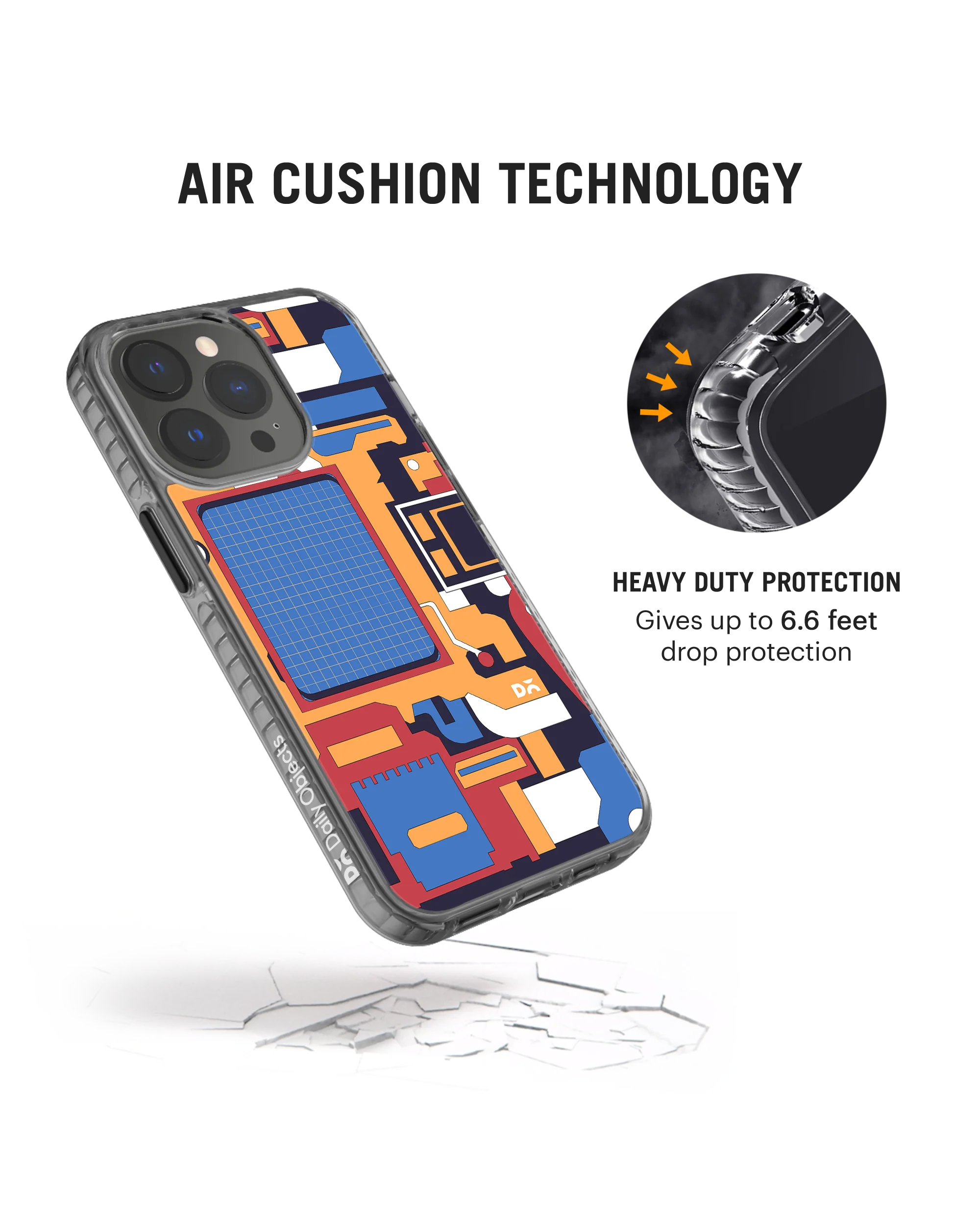 DailyObjects Cam-Era Stride 2.0 Phone Case Cover For iPhone 15 Pro - Image 5