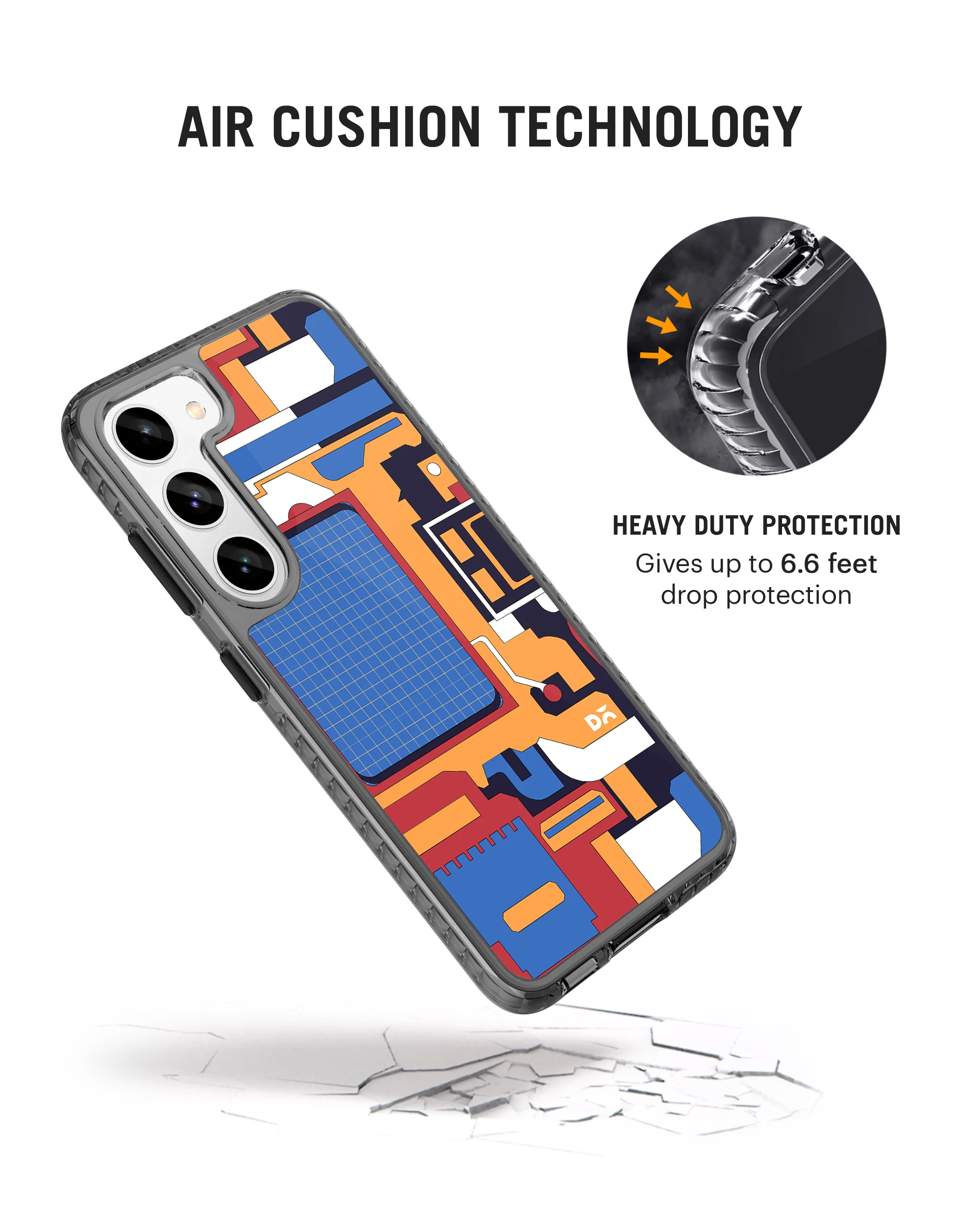 DailyObjects Cam-Era Stride 2.0 Case Cover For Samsung Galaxy S23 - Image 2