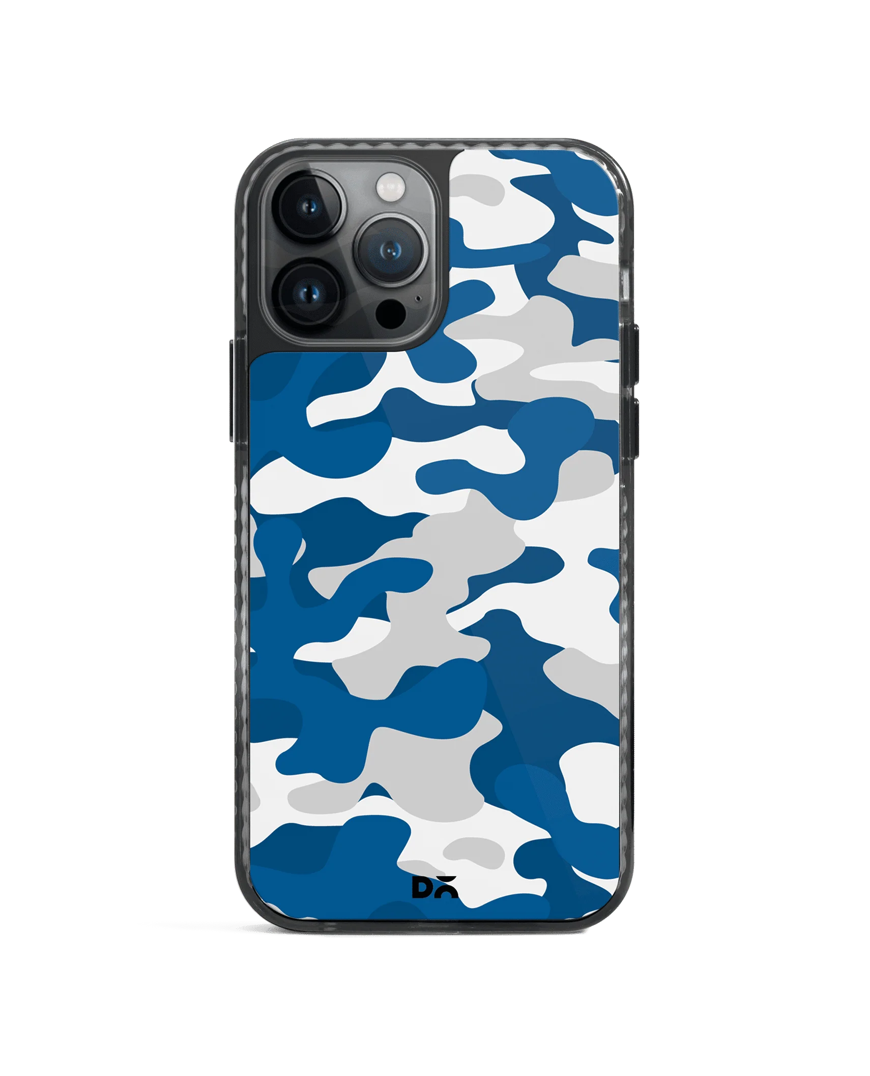 DailyObjects Camouflage Blue Stride 2.0 Case Cover For iPhone 13 Pro Max