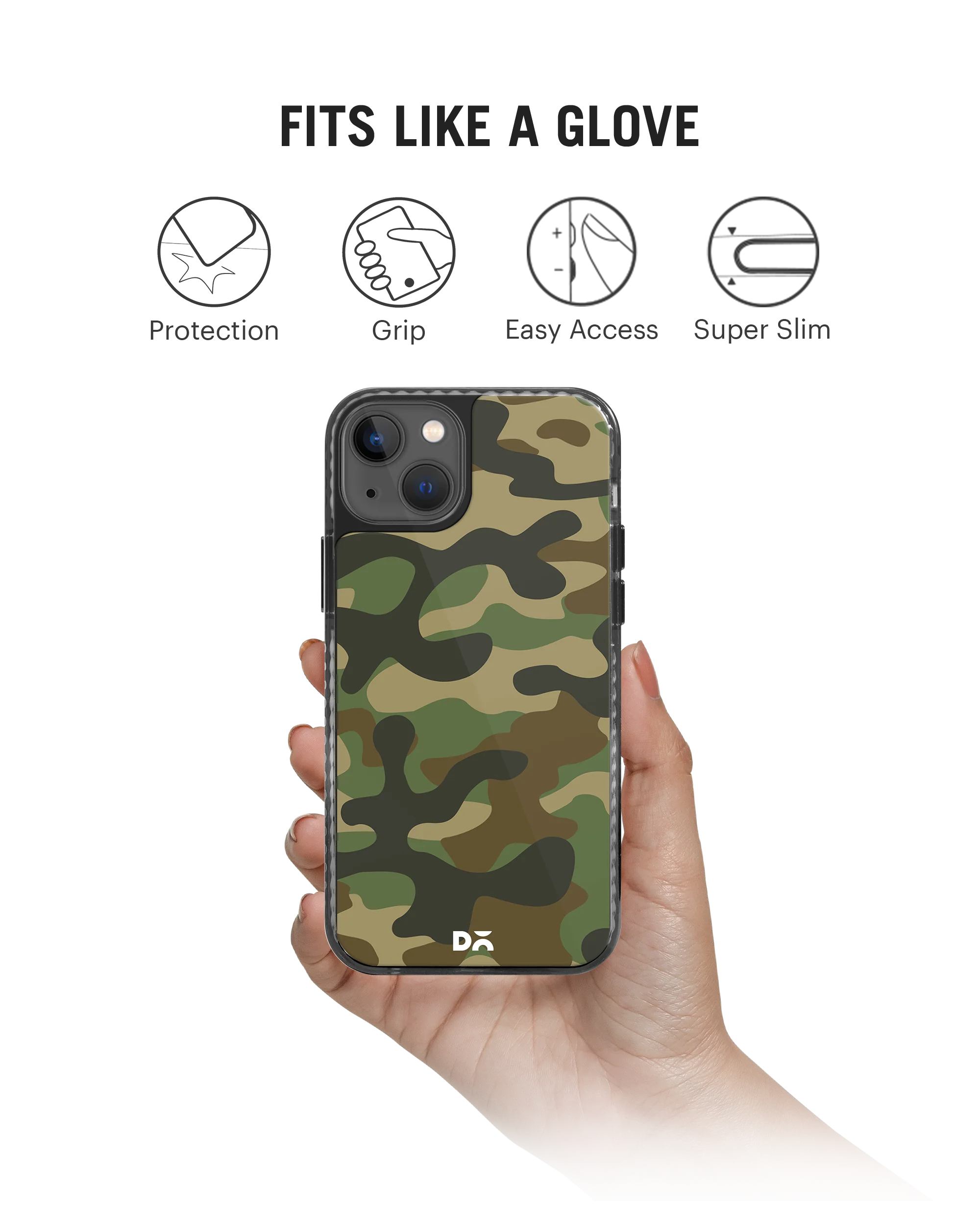 DailyObjects Camouflage Stride 2.0 Phone Case Cover For iPhone 15 - Image 2