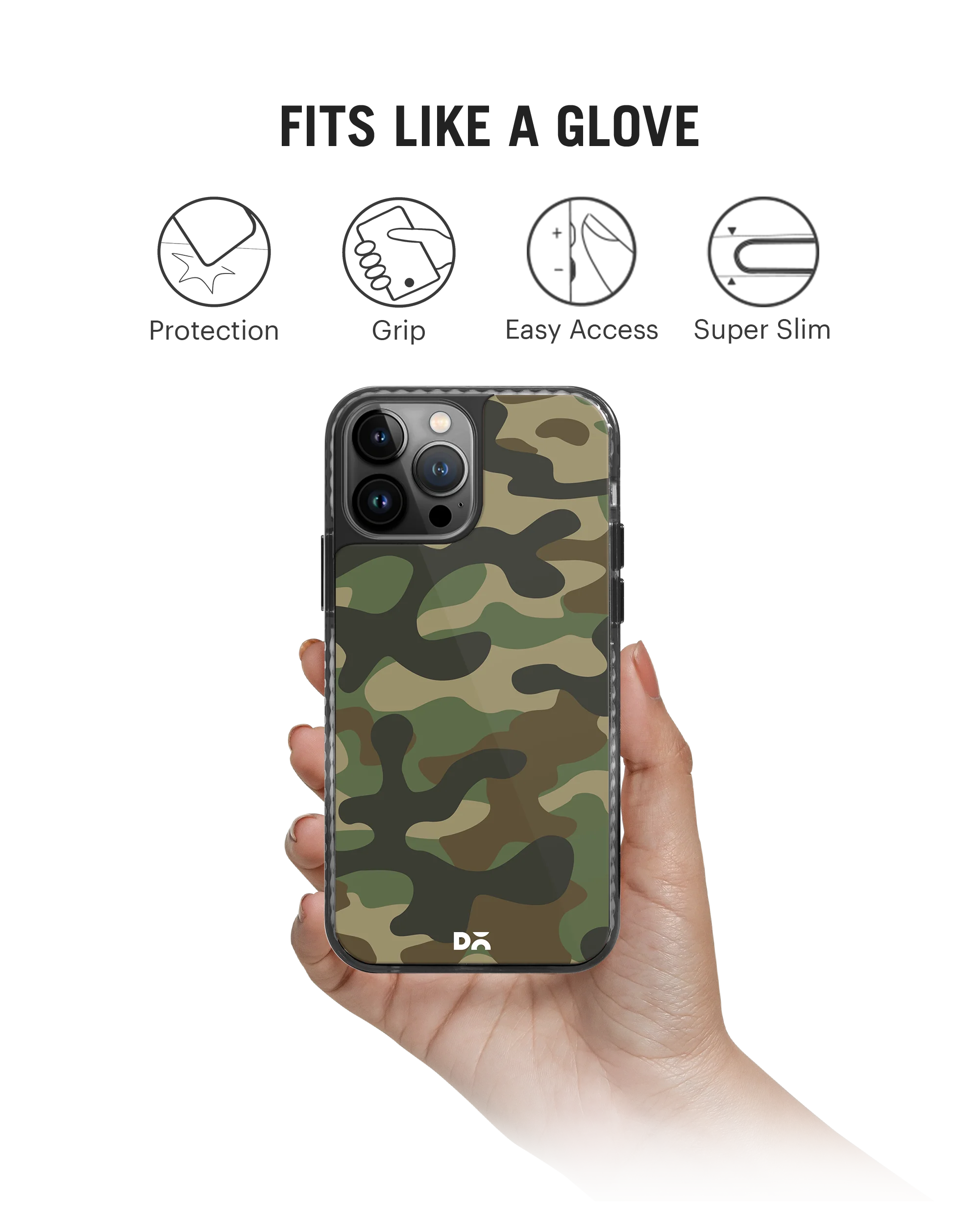 DailyObjects Camouflage Stride 2.0 Phone Case Cover For iPhone 15 Pro - Image 2
