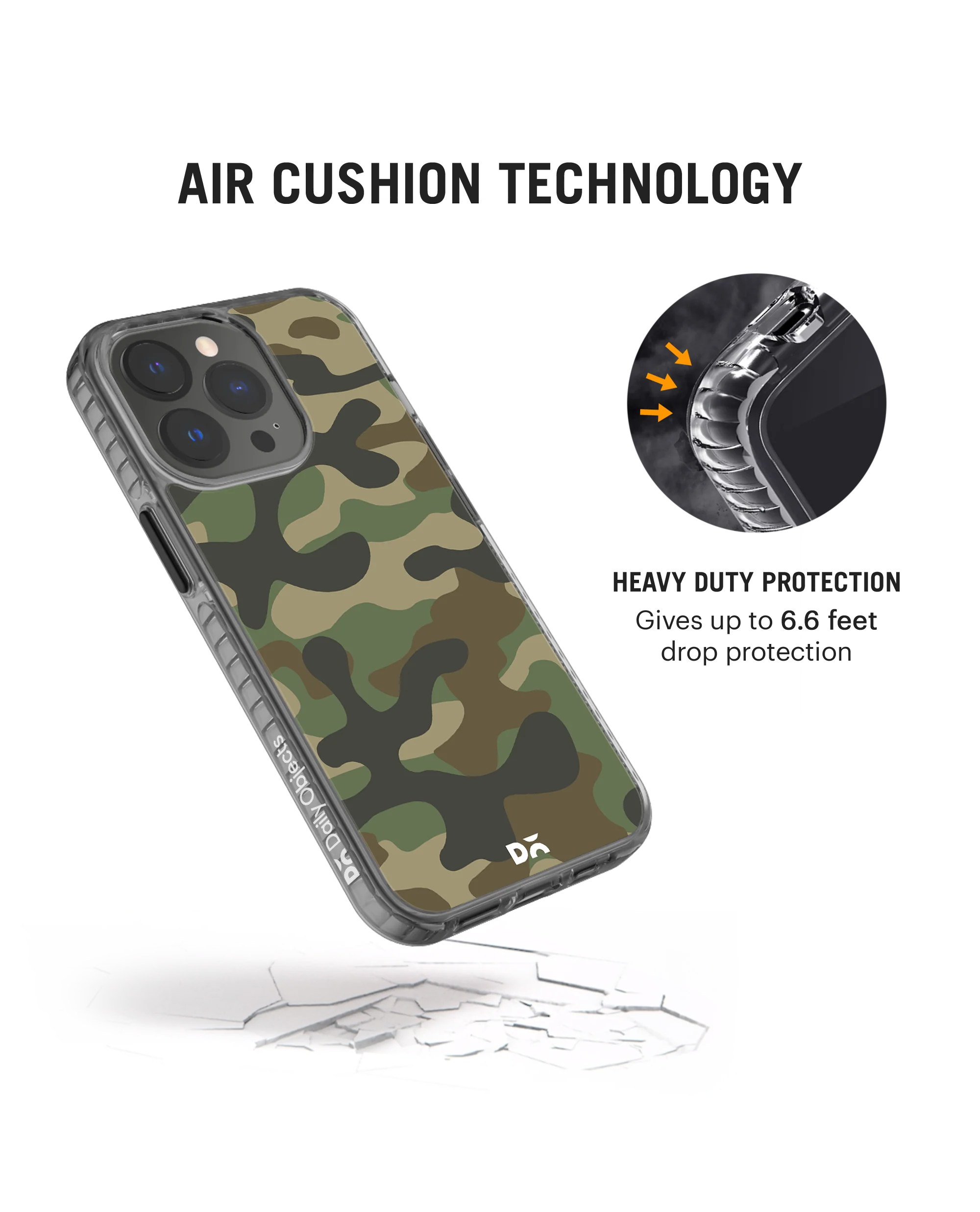 DailyObjects Camouflage Stride 2.0 Phone Case Cover For iPhone 15 Pro Max - Image 5