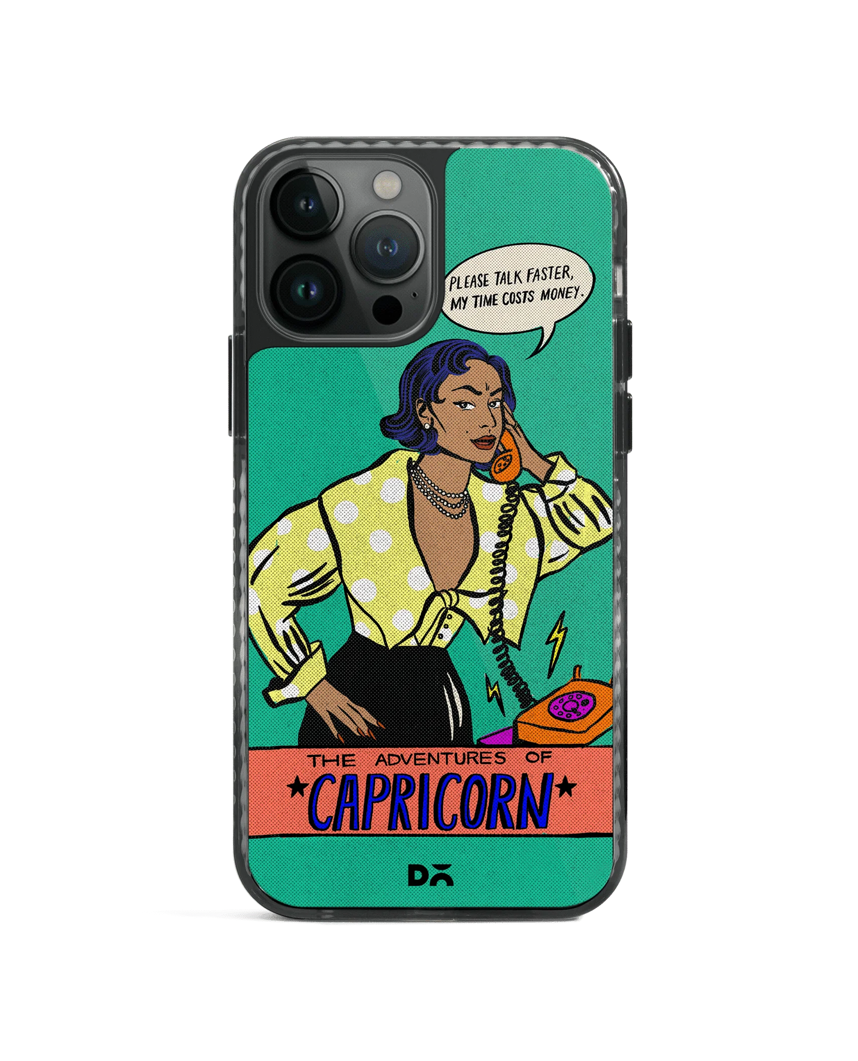 DailyObjects Capricorn Stride 2.0 Phone Case Cover For iPhone 14 Pro