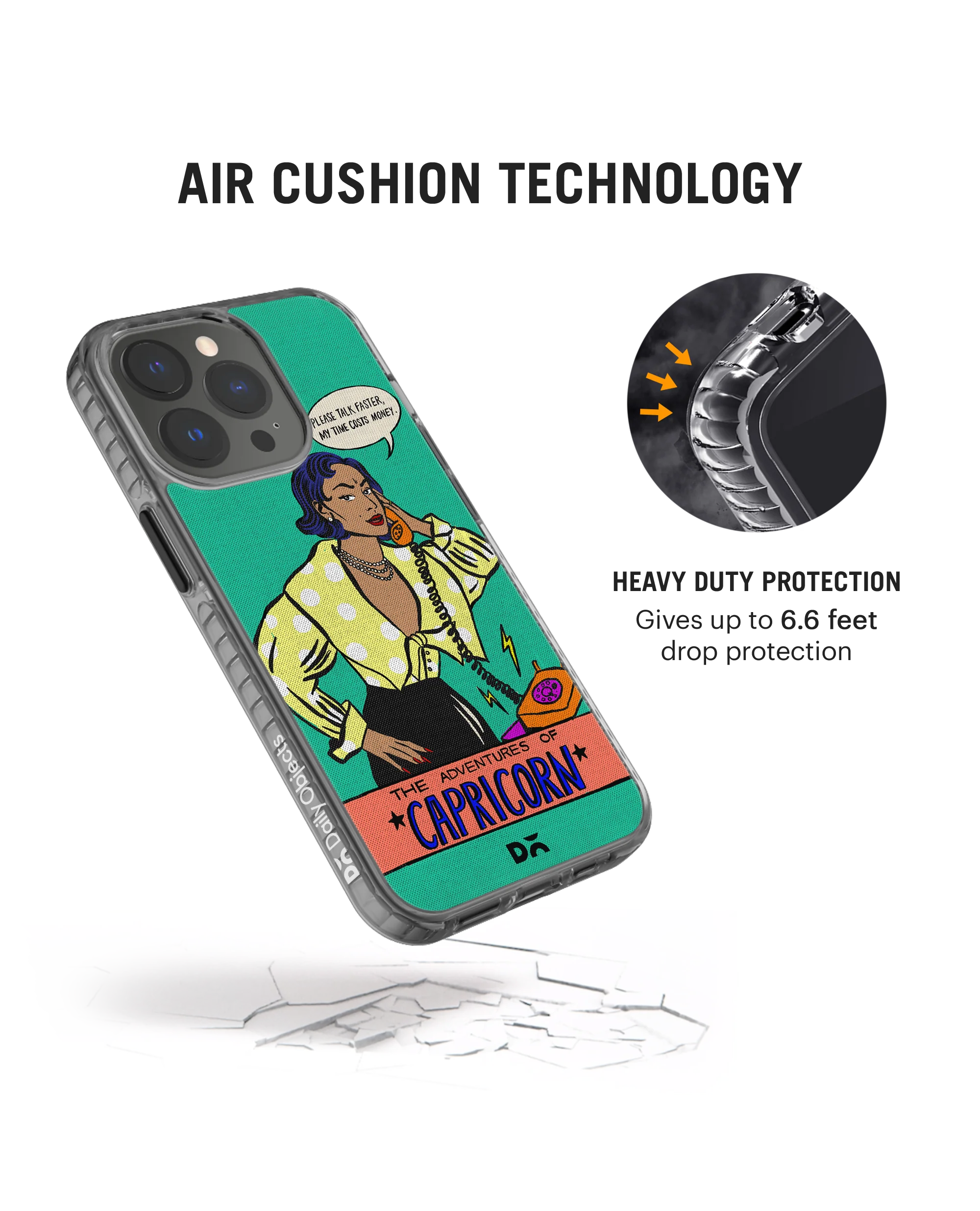 DailyObjects Capricorn Stride 2.0 Phone Case Cover For iPhone 15 Pro Max - Image 5