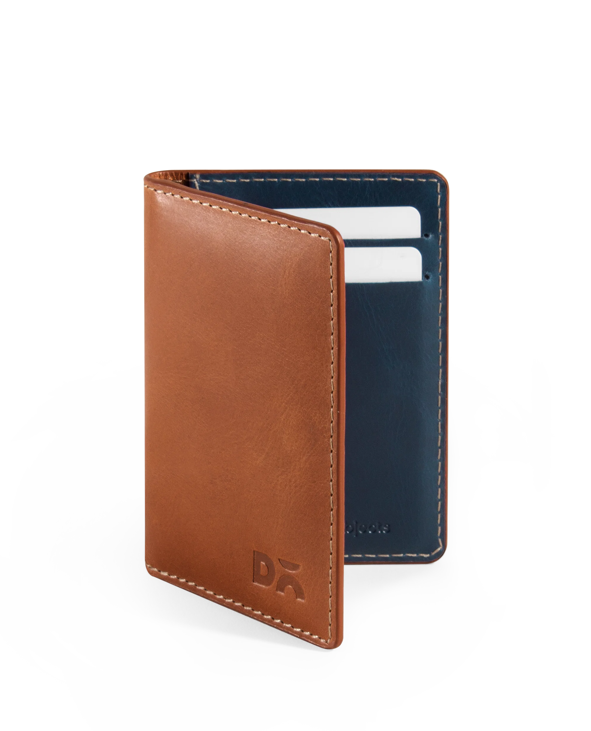 Log Bi-Fold Leather Wallet