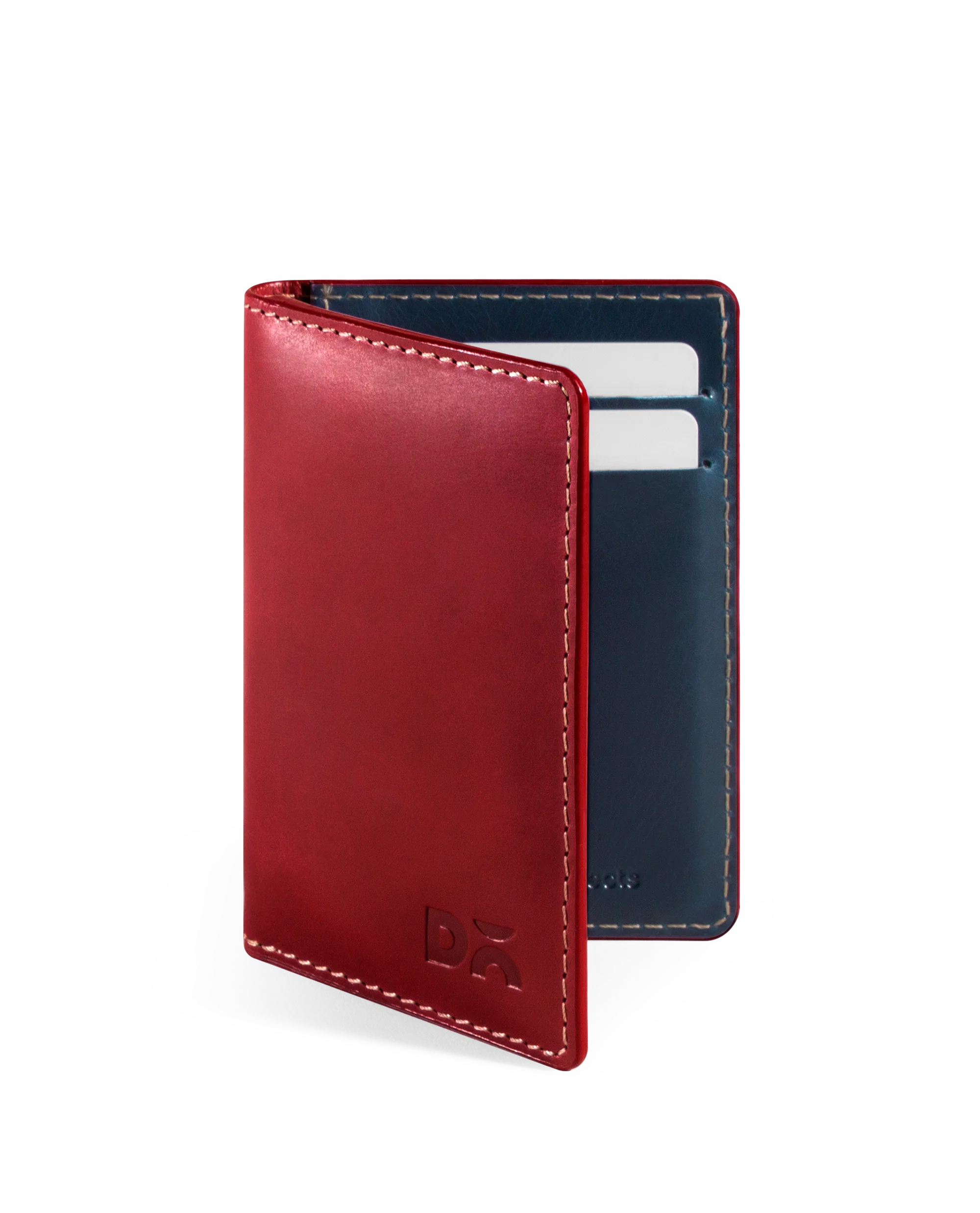 Log Bi-Fold Leather Wallet - Image 10
