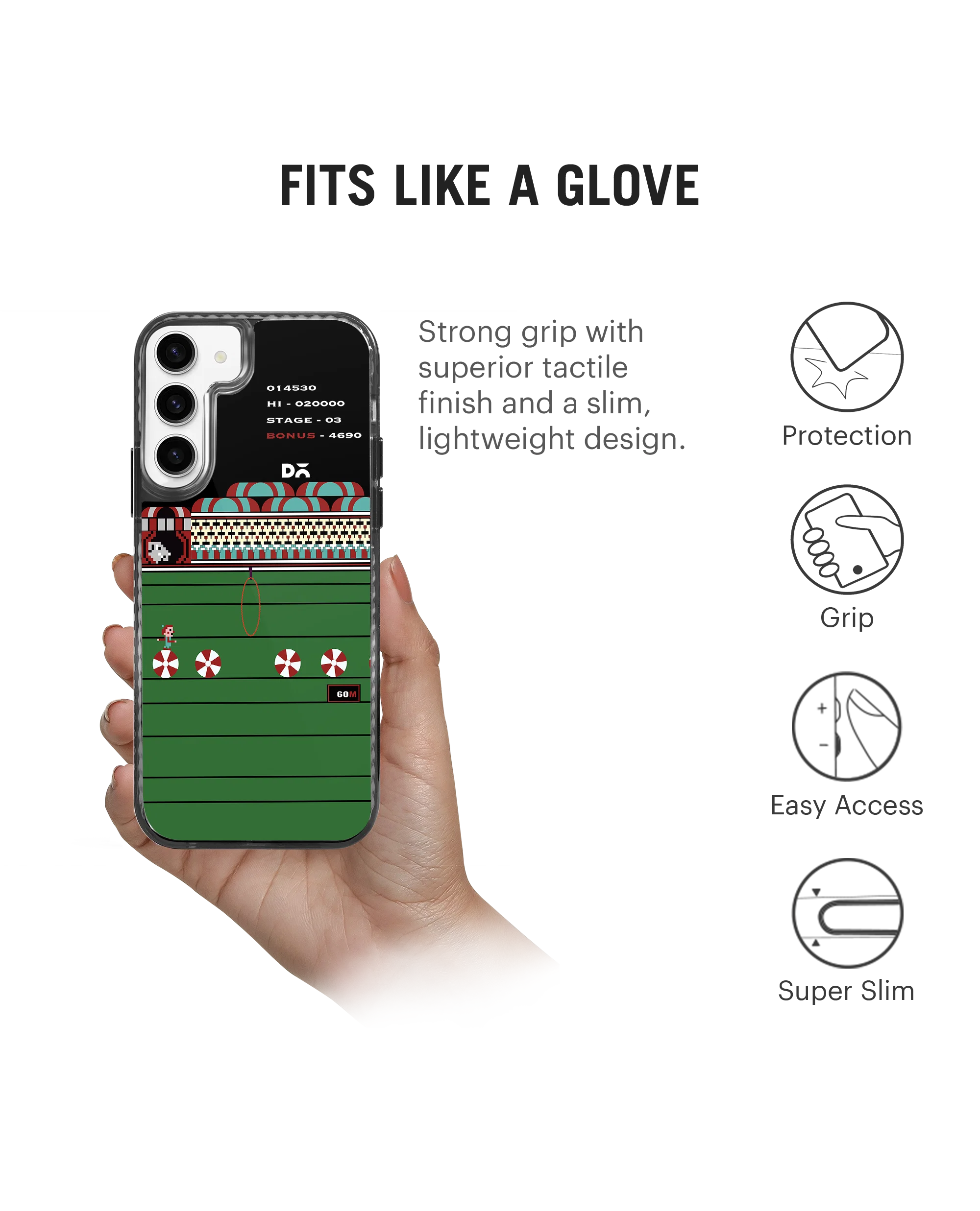 DailyObjects Circules Stride 2.0 Case Cover For Samsung Galaxy S23 Plus - Image 5