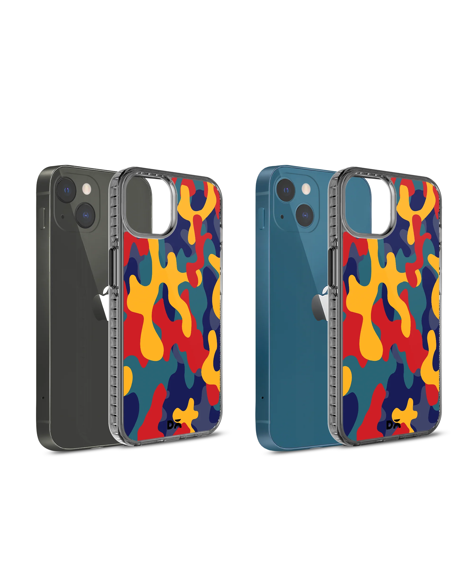 DailyObjects Color Block Camo Stride 2.0 Phone Case Cover For iPhone 15 - Image 5