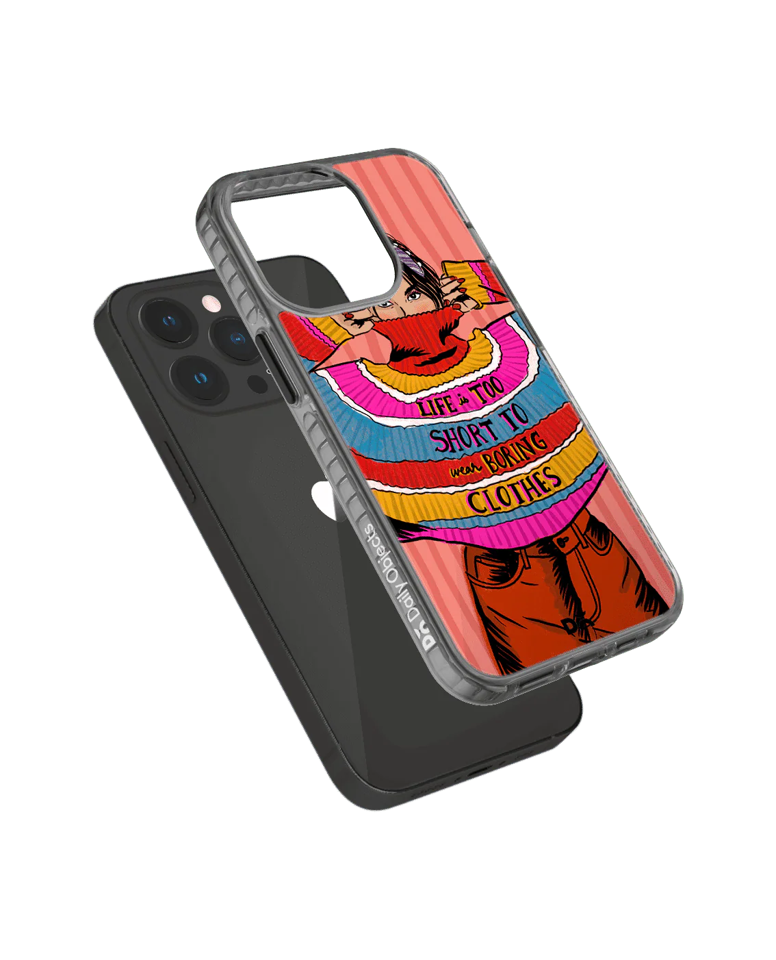 DailyObjects Colourblock Jumper Stride 2.0 Case Cover For iPhone 13 Pro Max - Image 5