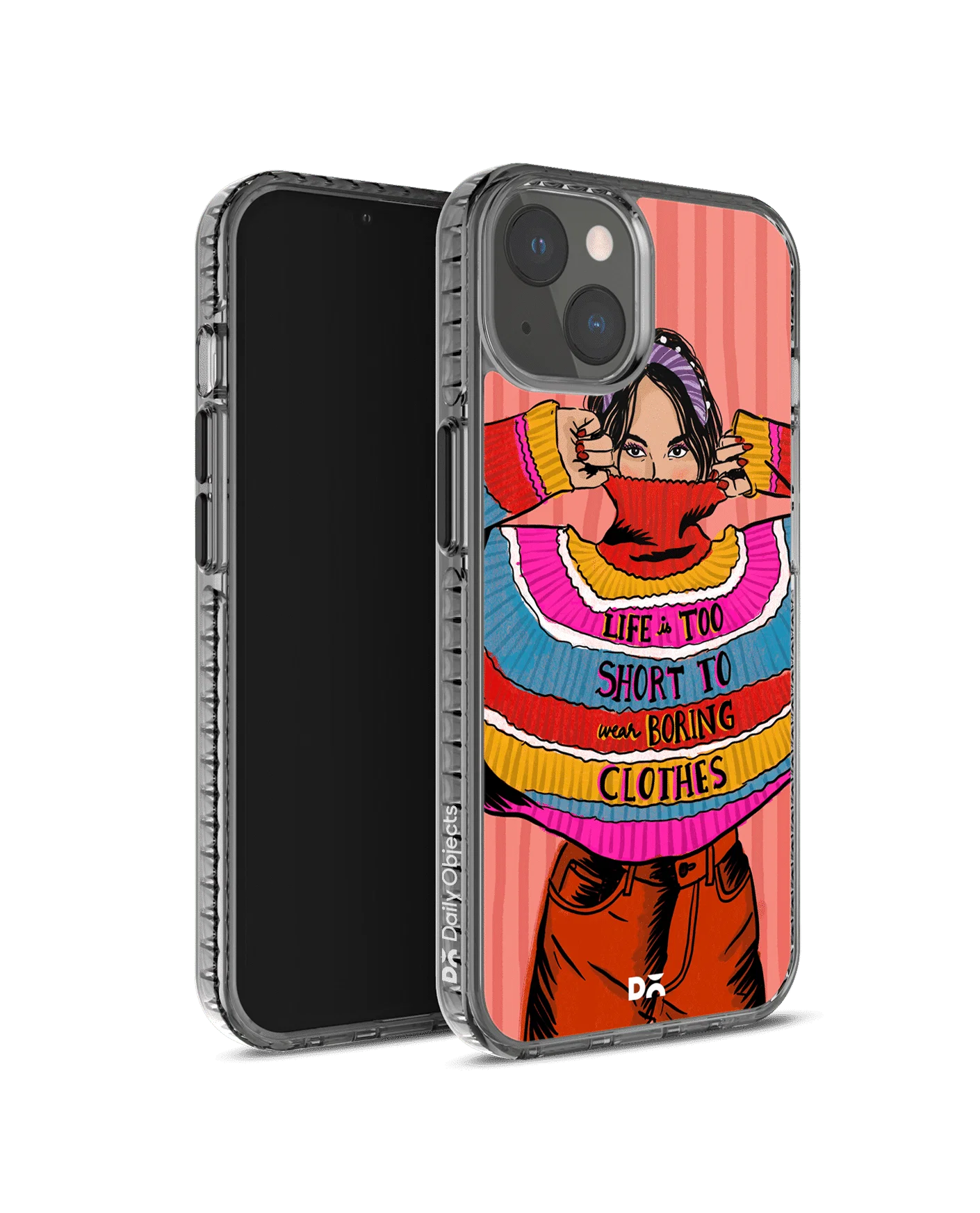 DailyObjects Colourblock Jumper Stride 2.0 Phone Case Cover For iPhone 14 - Image 2