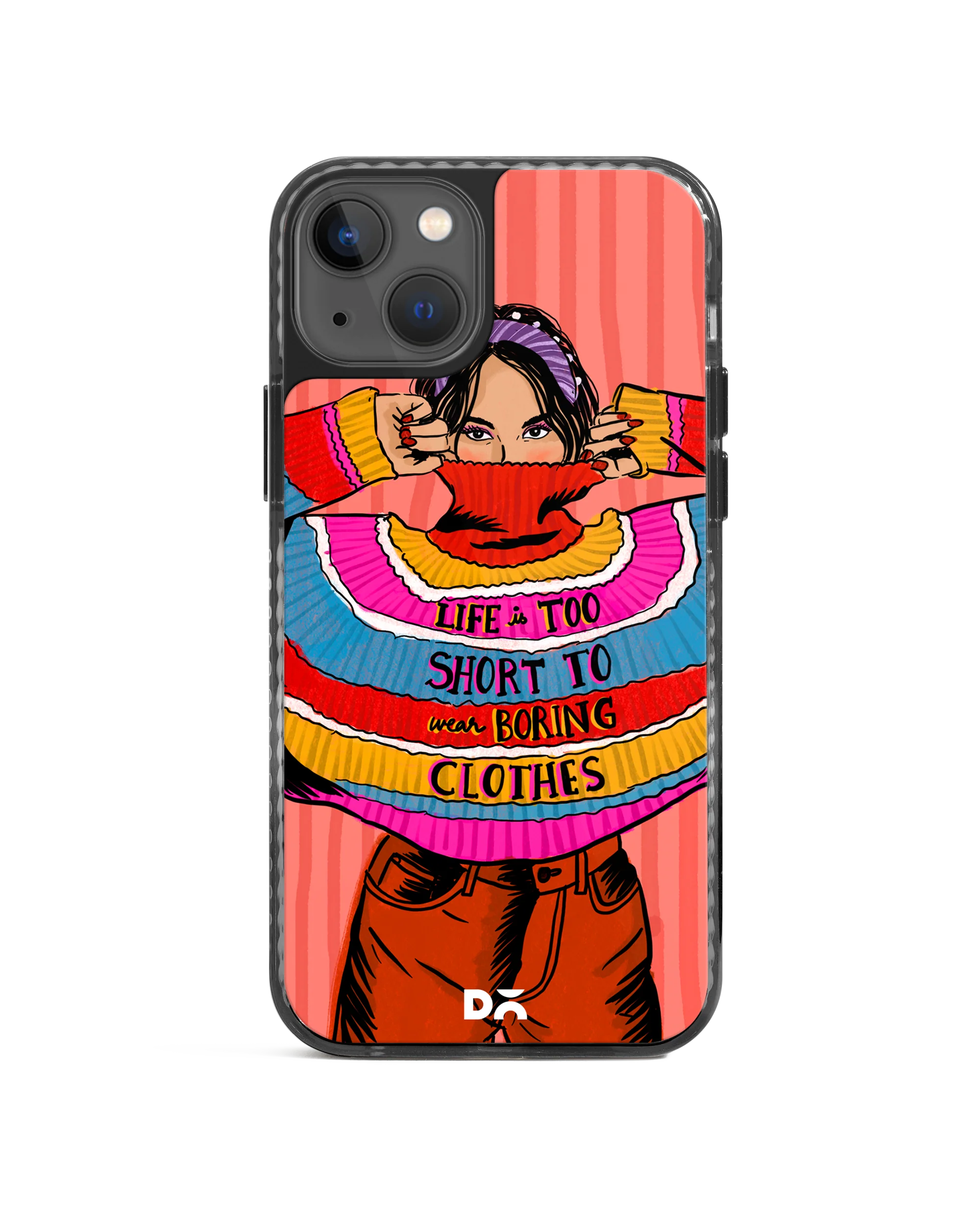 DailyObjects Colourblock Jumper Stride 2.0 Phone Case Cover For iPhone 15 Plus
