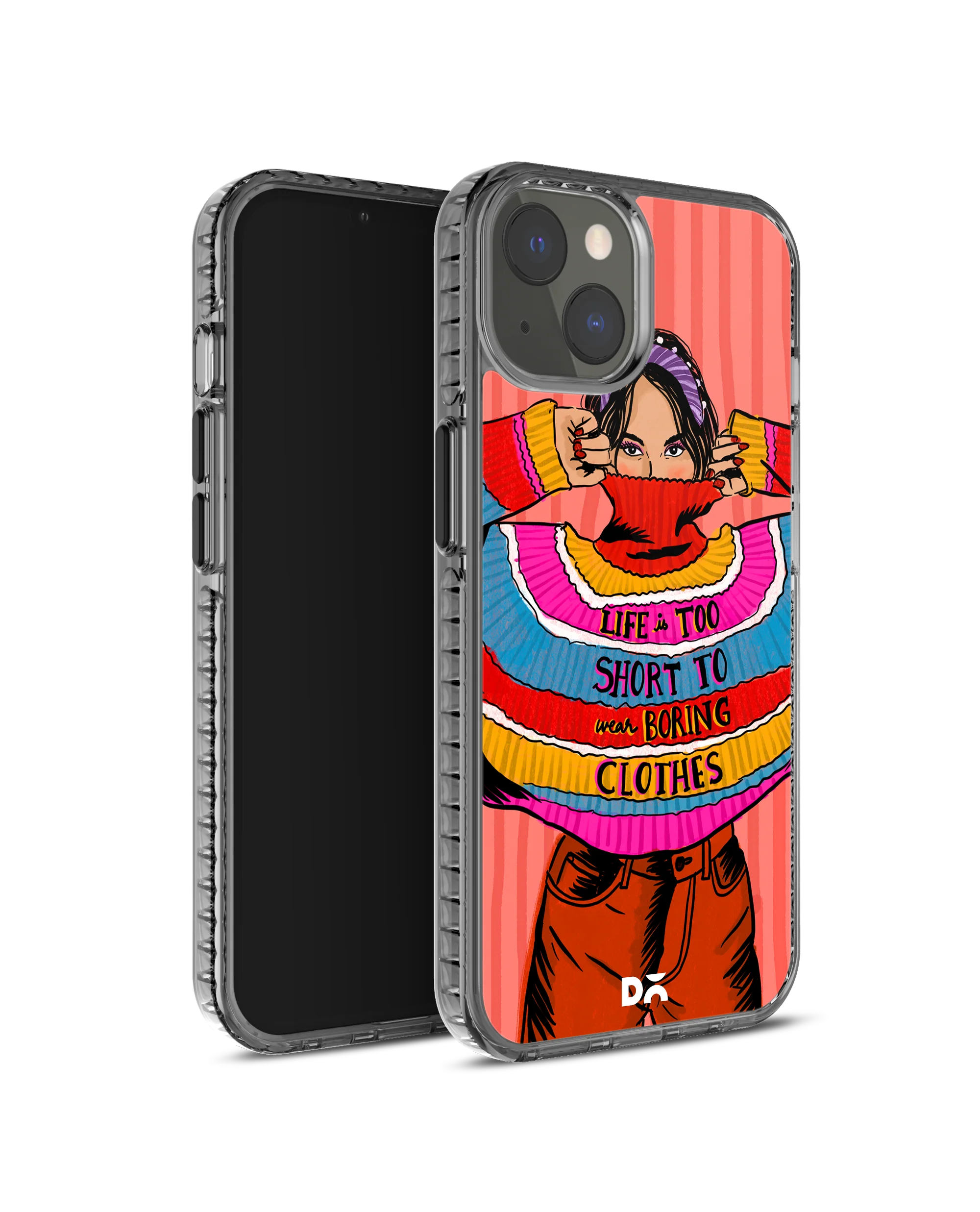 DailyObjects Colourblock Jumper Stride 2.0 Phone Case Cover For iPhone 15 Plus - Image 3