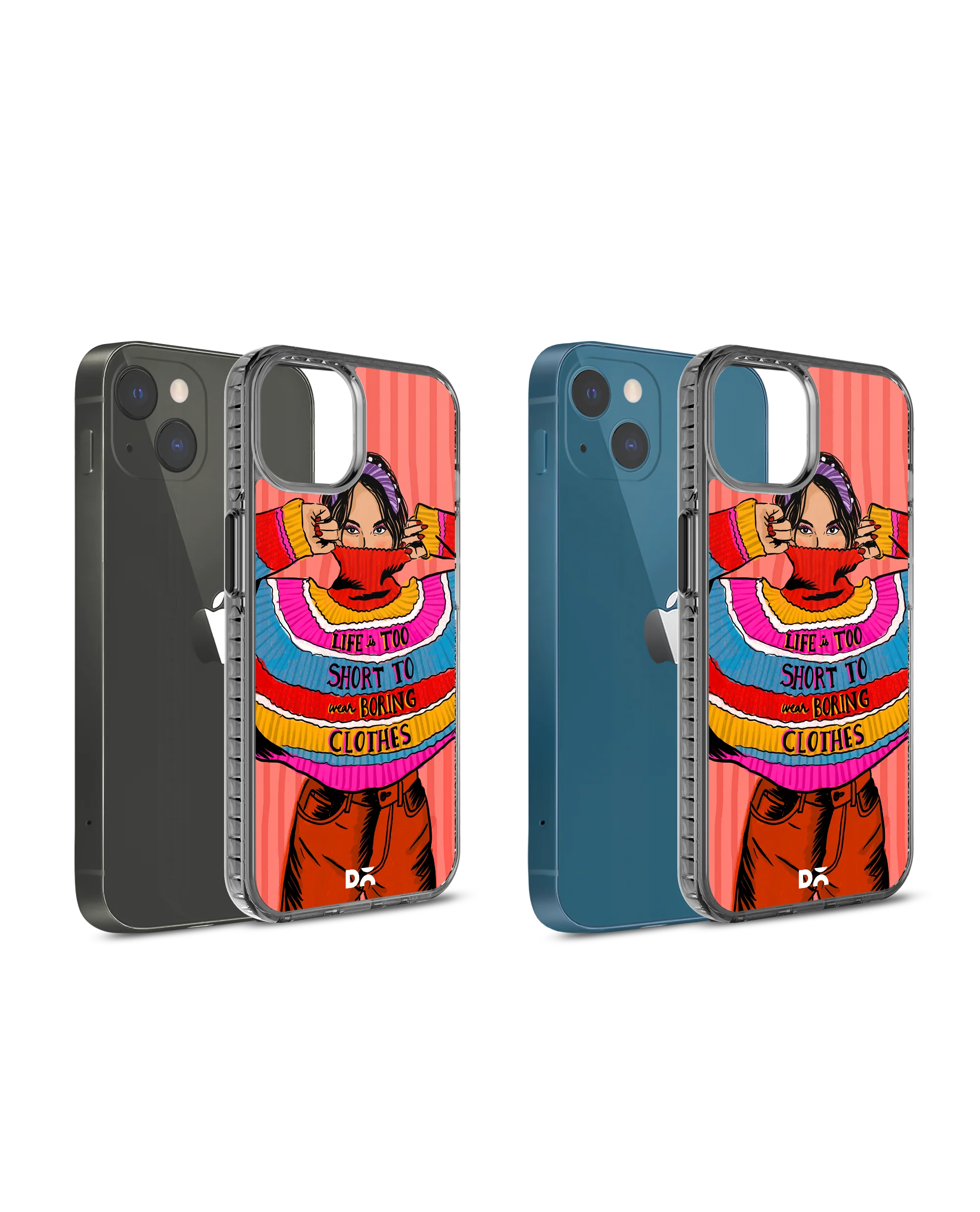 DailyObjects Colourblock Jumper Stride 2.0 Phone Case Cover For iPhone 15 Plus - Image 5