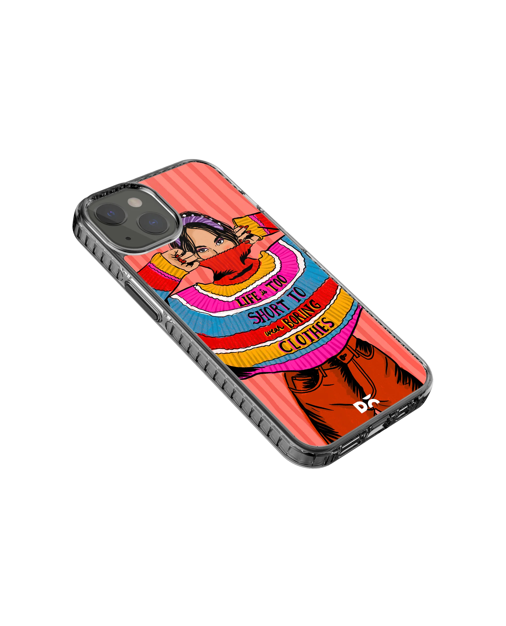 DailyObjects Colourblock Jumper Stride 2.0 Phone Case Cover For iPhone 15 Plus - Image 7
