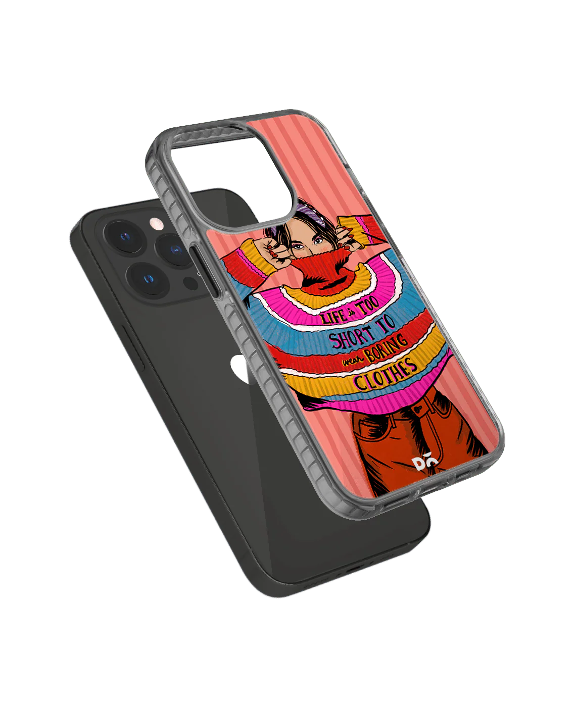 DailyObjects Colourblock Jumper Stride 2.0 Phone Case Cover For iPhone 15 Pro - Image 6