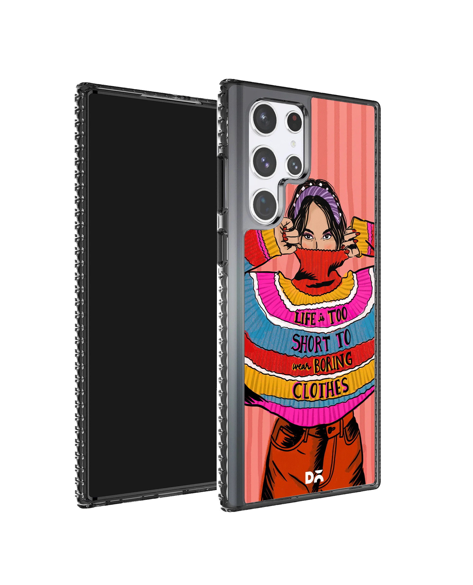 DailyObjects Colourblock Jumper Stride 2.0 Case Cover For Samsung Galaxy S23 Ultra - Image 3