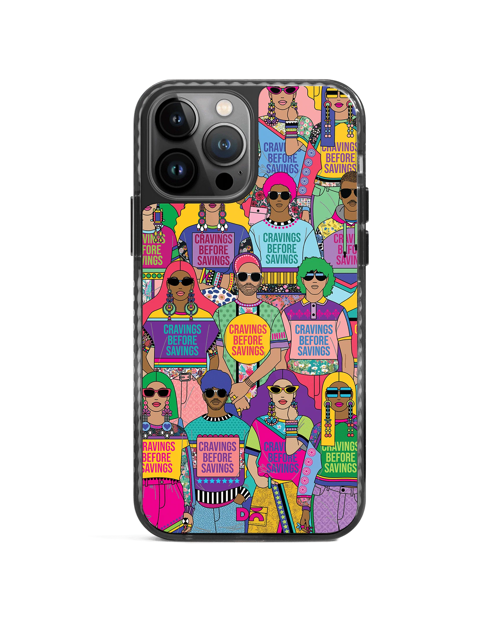 DailyObjects Cravings Before Savings Stride 2.0 Case Cover For iPhone 13 Pro