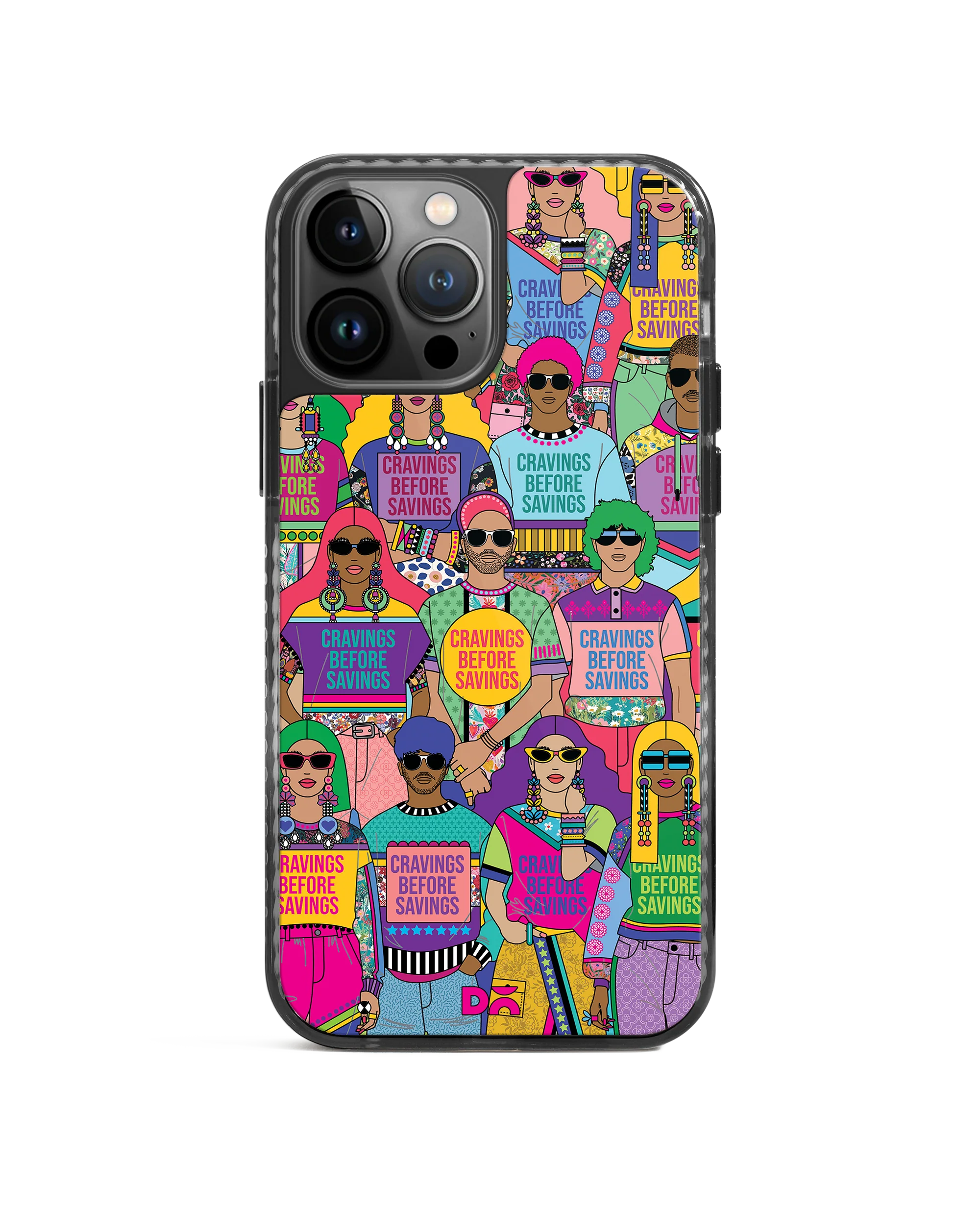 DailyObjects Cravings Before Savings Stride 2.0 Phone Case Cover For iPhone 15 Pro