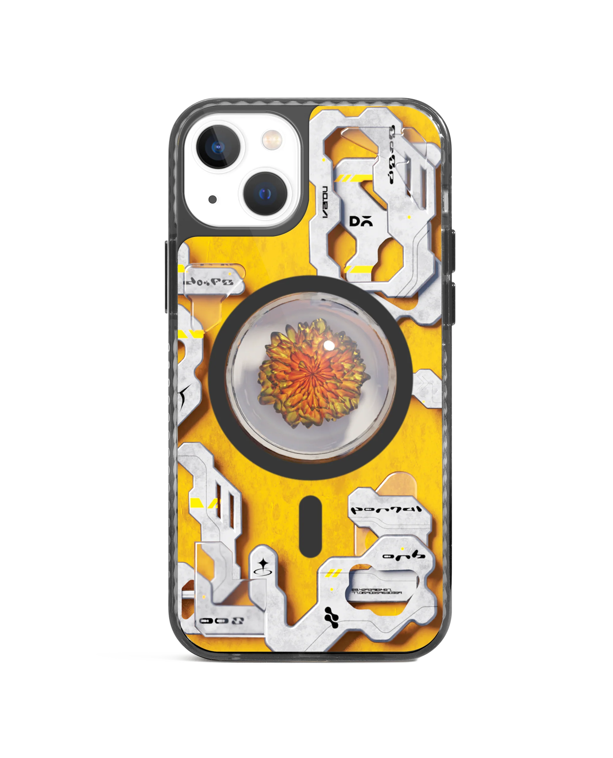 DailyObjects Cronus Stride 2.0 Clear MagSafe Phone Case Cover For iPhone 15 Plus