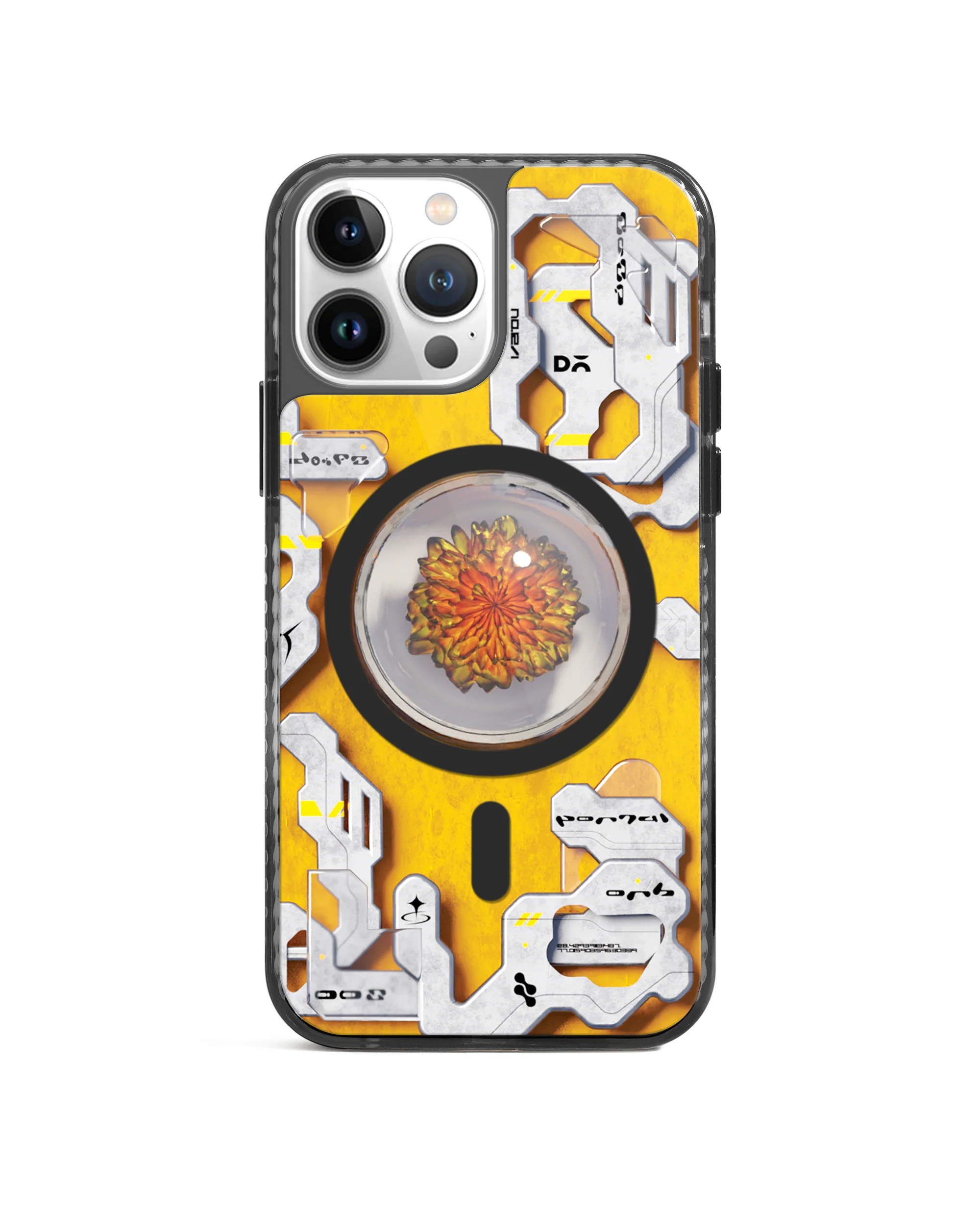 DailyObjects Cronus Stride 2.0 Clear MagSafe Phone Case Cover For iPhone 15 Pro Max