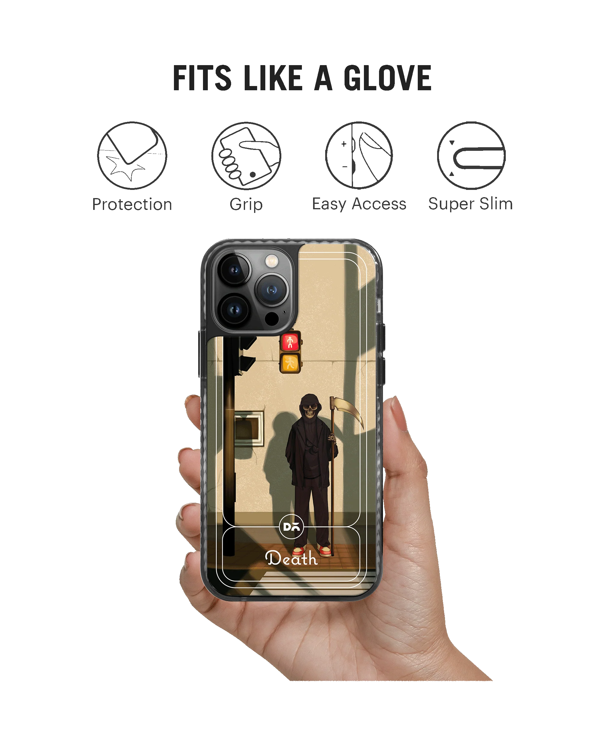 DailyObjects Death Stride 2.0 Case Cover For iPhone 13 Pro Max - Image 2