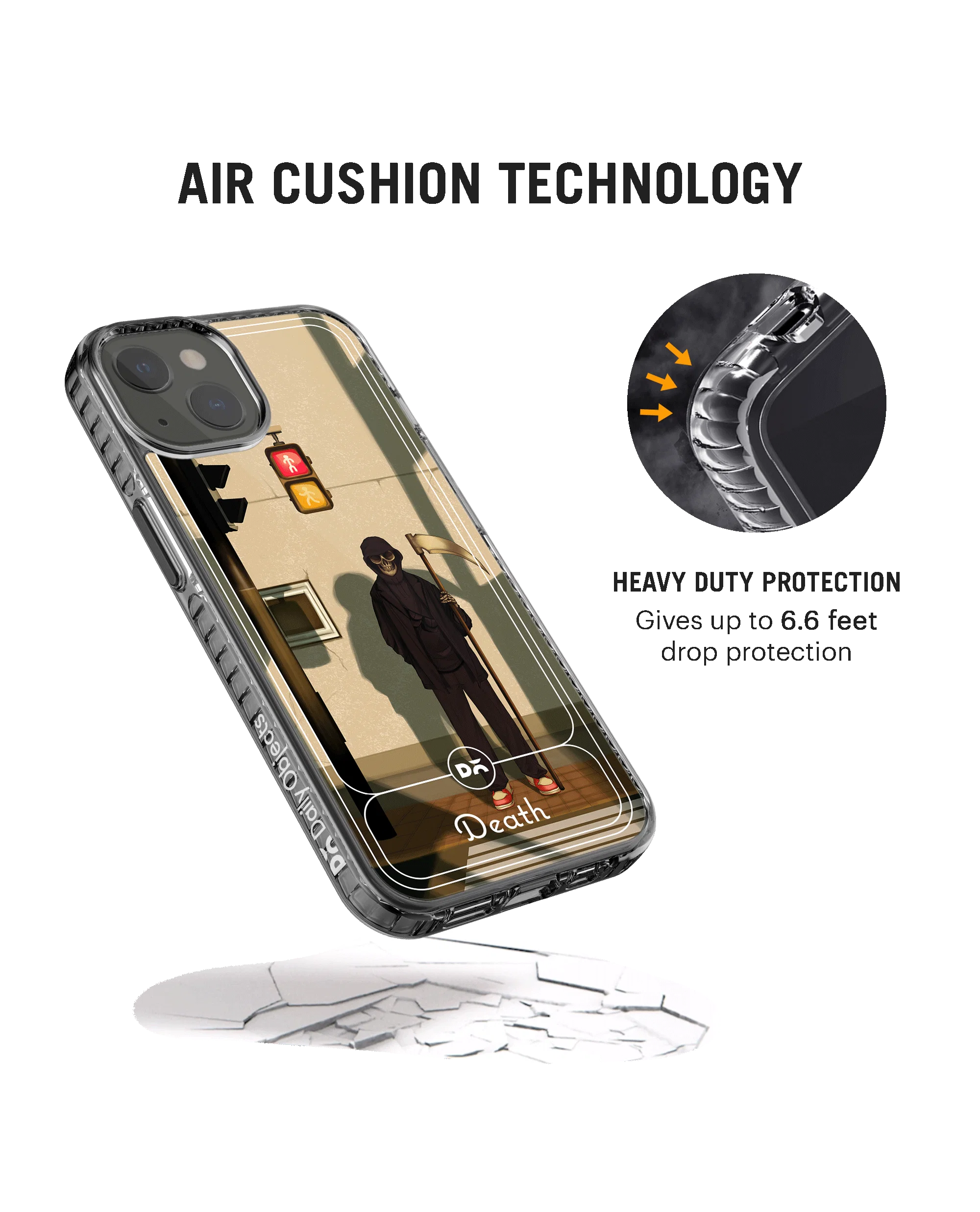 DailyObjects Death Stride 2.0 Phone Case Cover For iPhone 14 - Image 4