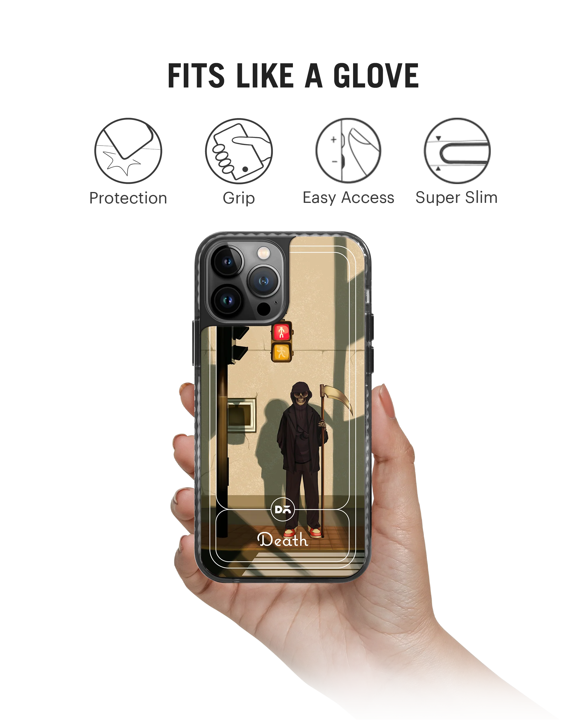DailyObjects Death Stride 2.0 Phone Case Cover For iPhone 15 Pro - Image 2